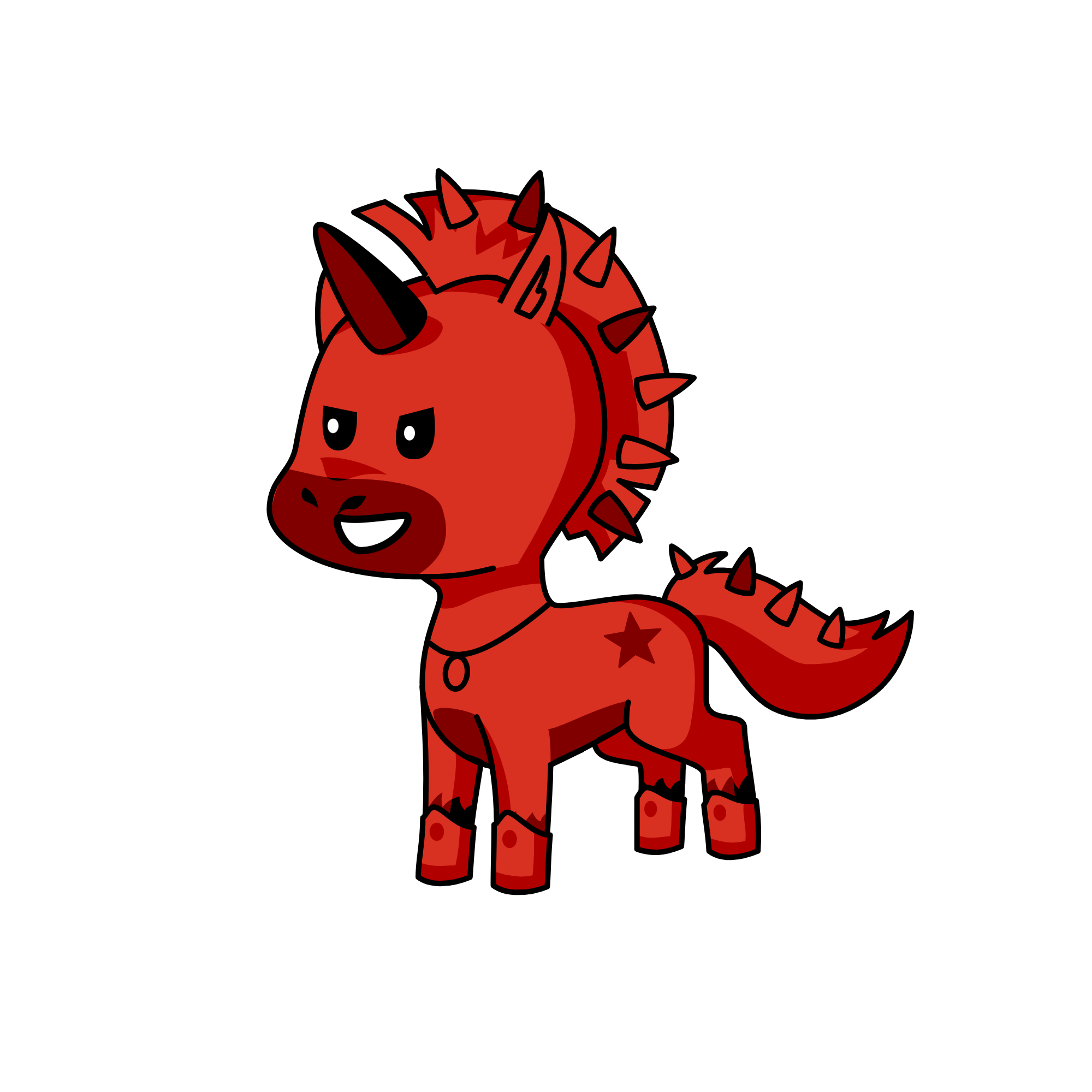Raddy, the unicorn