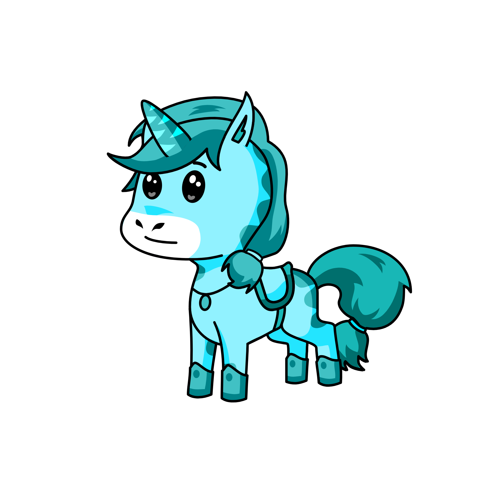 Sky, the unicorn