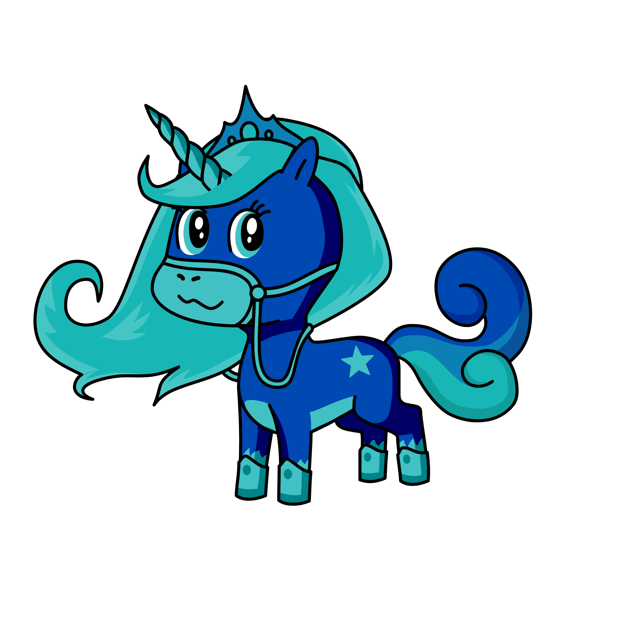 Oceania, the unicorn