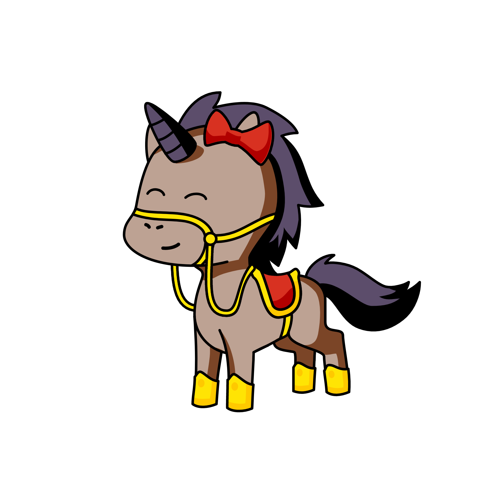 BasicHorseGirl, the unicorn