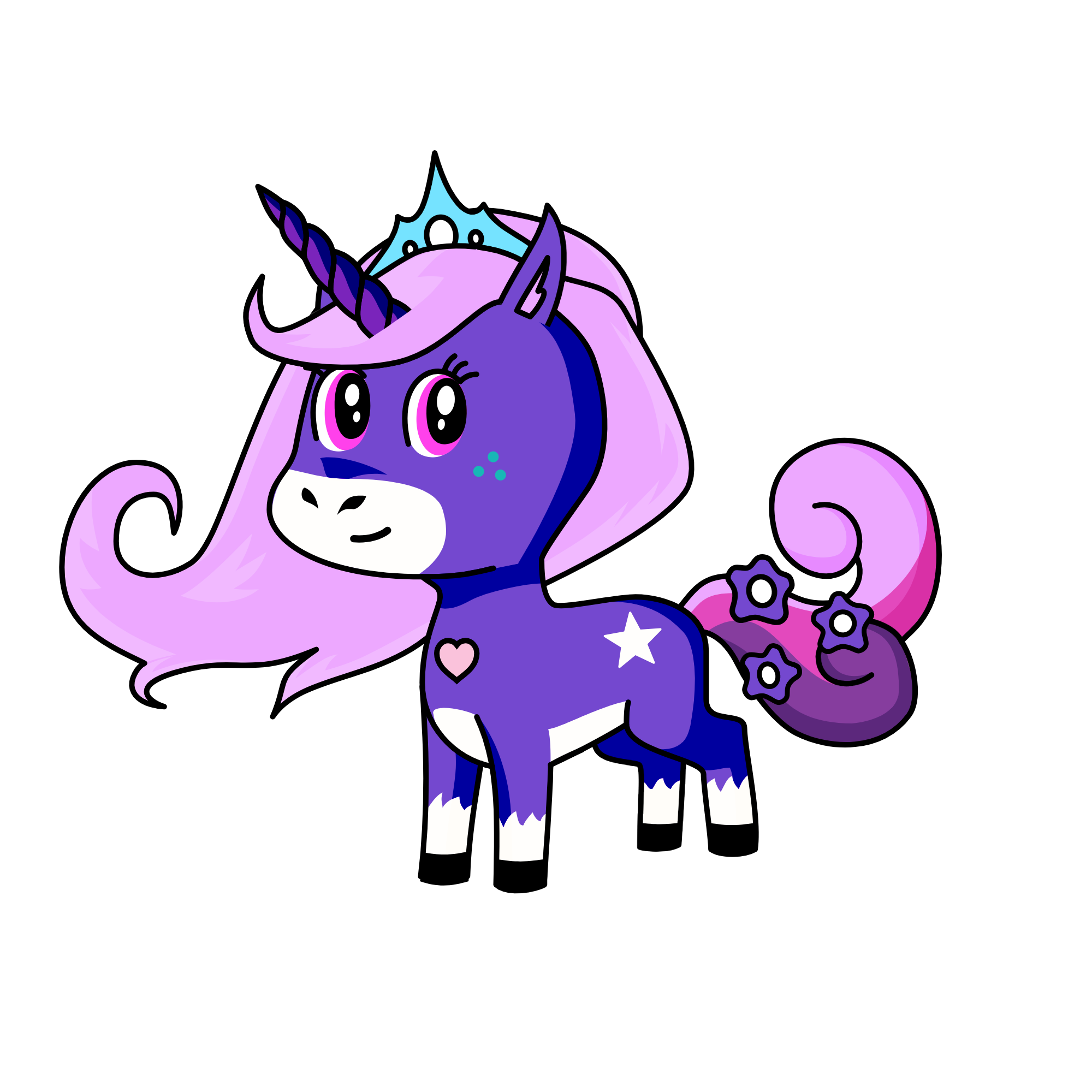 pups, the unicorn