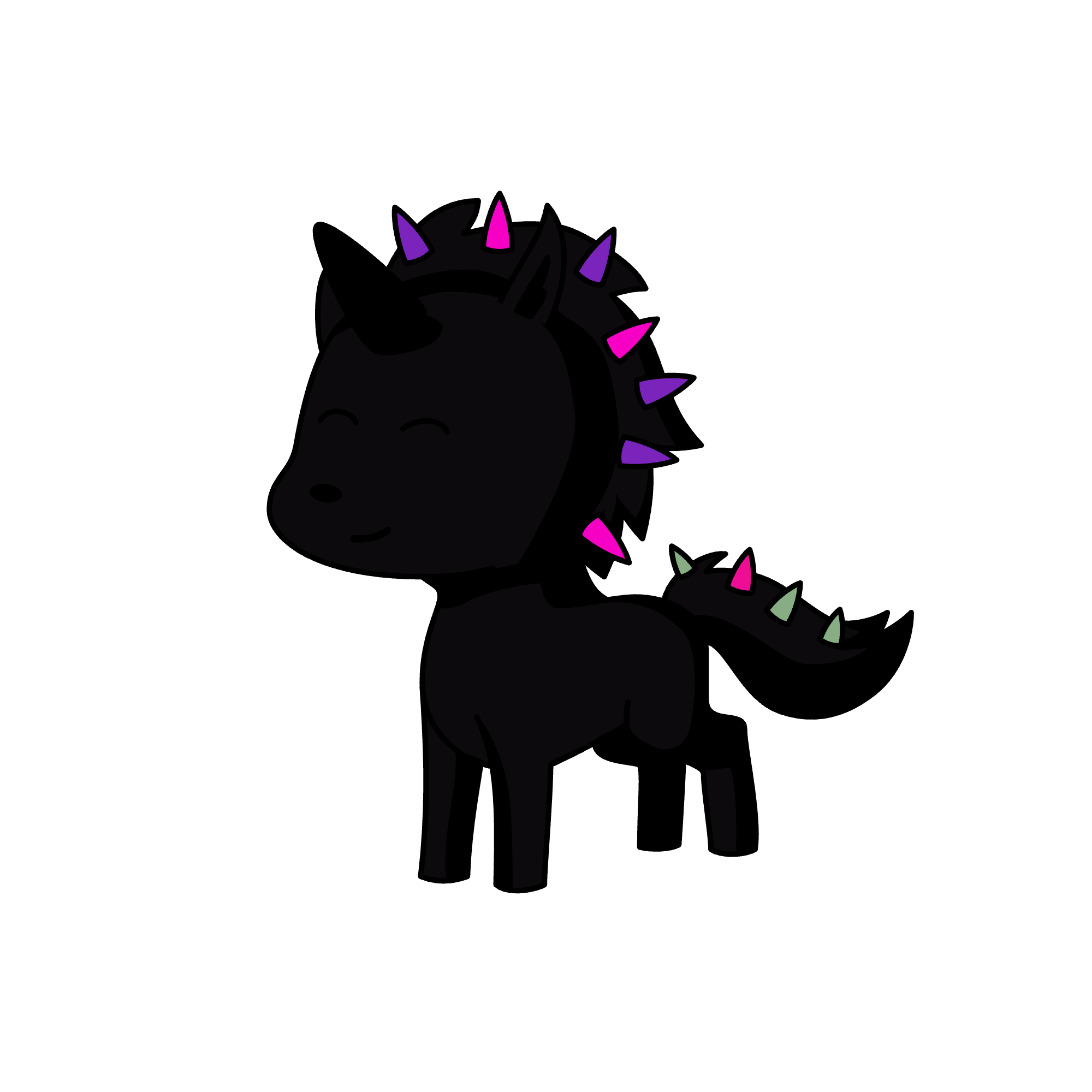black ass bitch, the unicorn