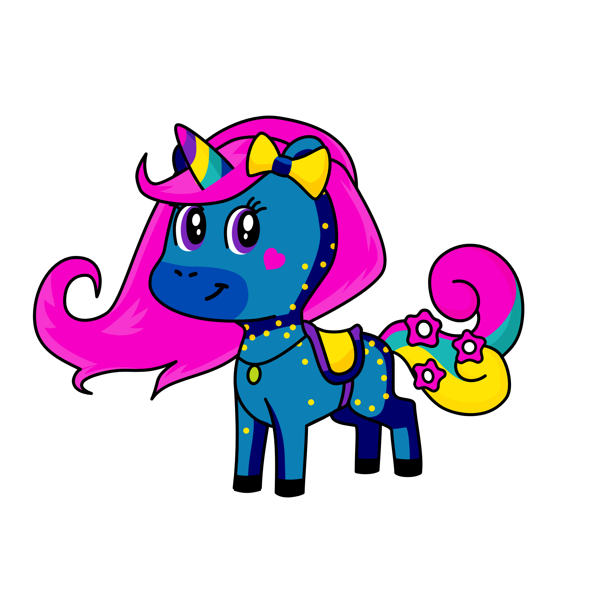 sparkles, the unicorn