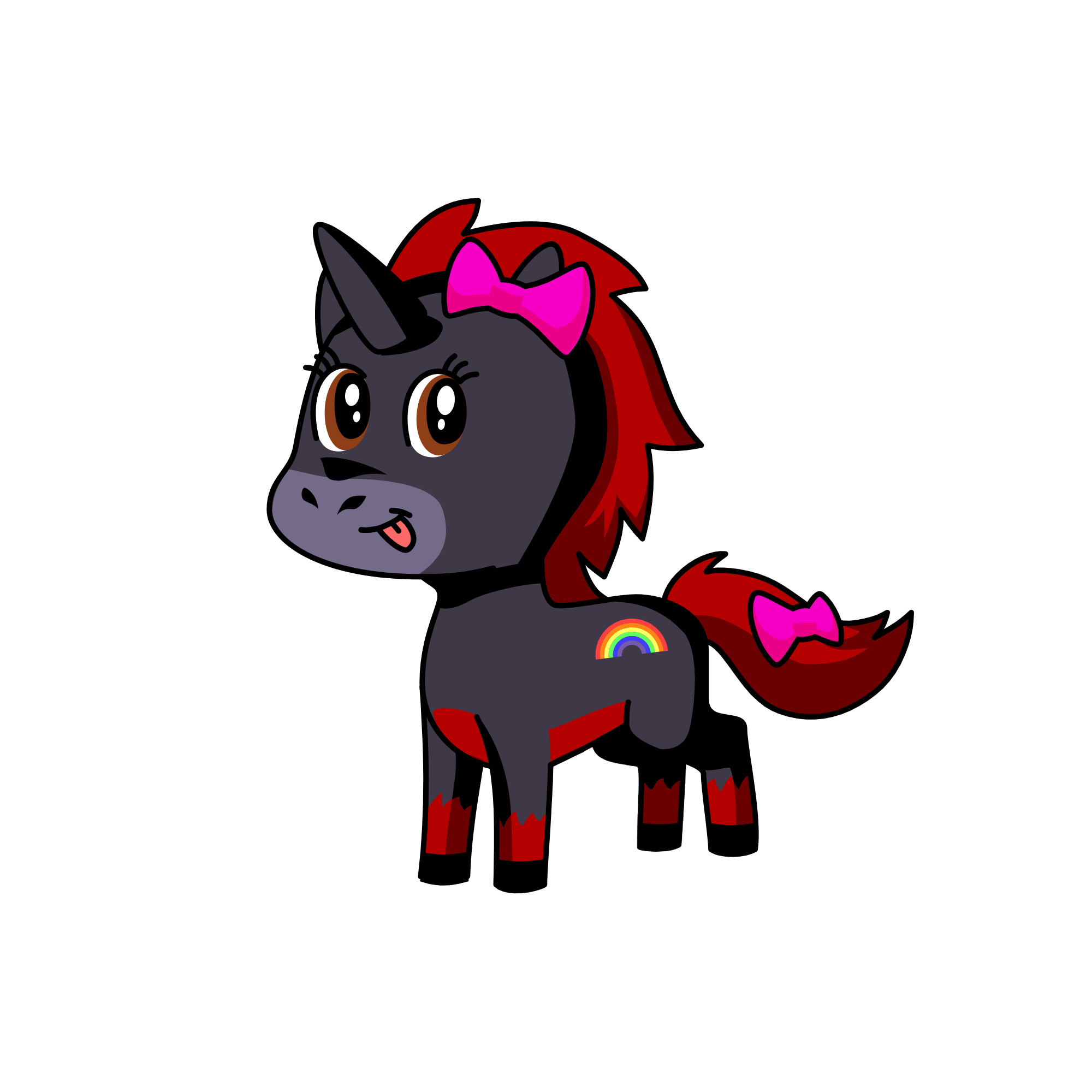 Ember, the unicorn