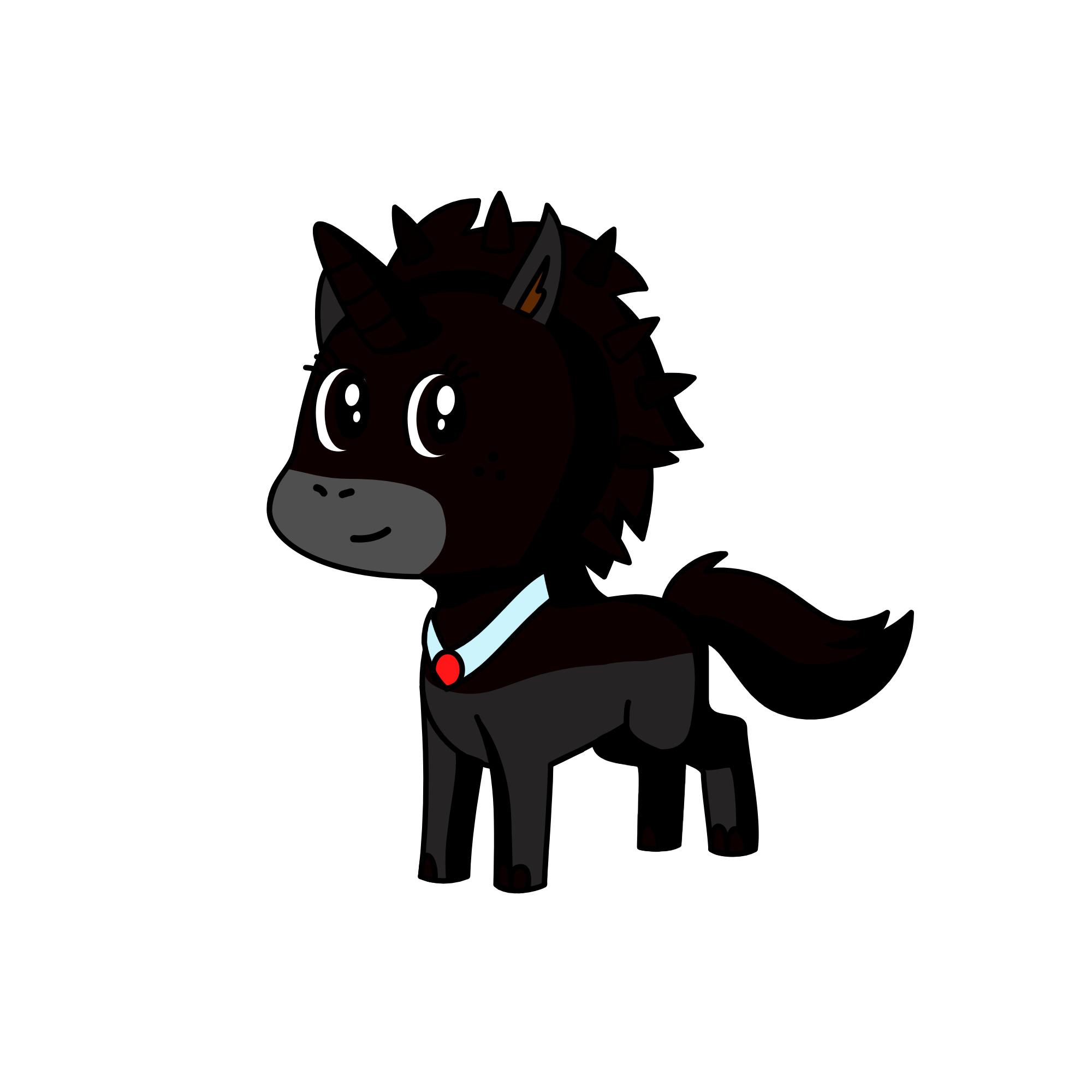 raven, the unicorn