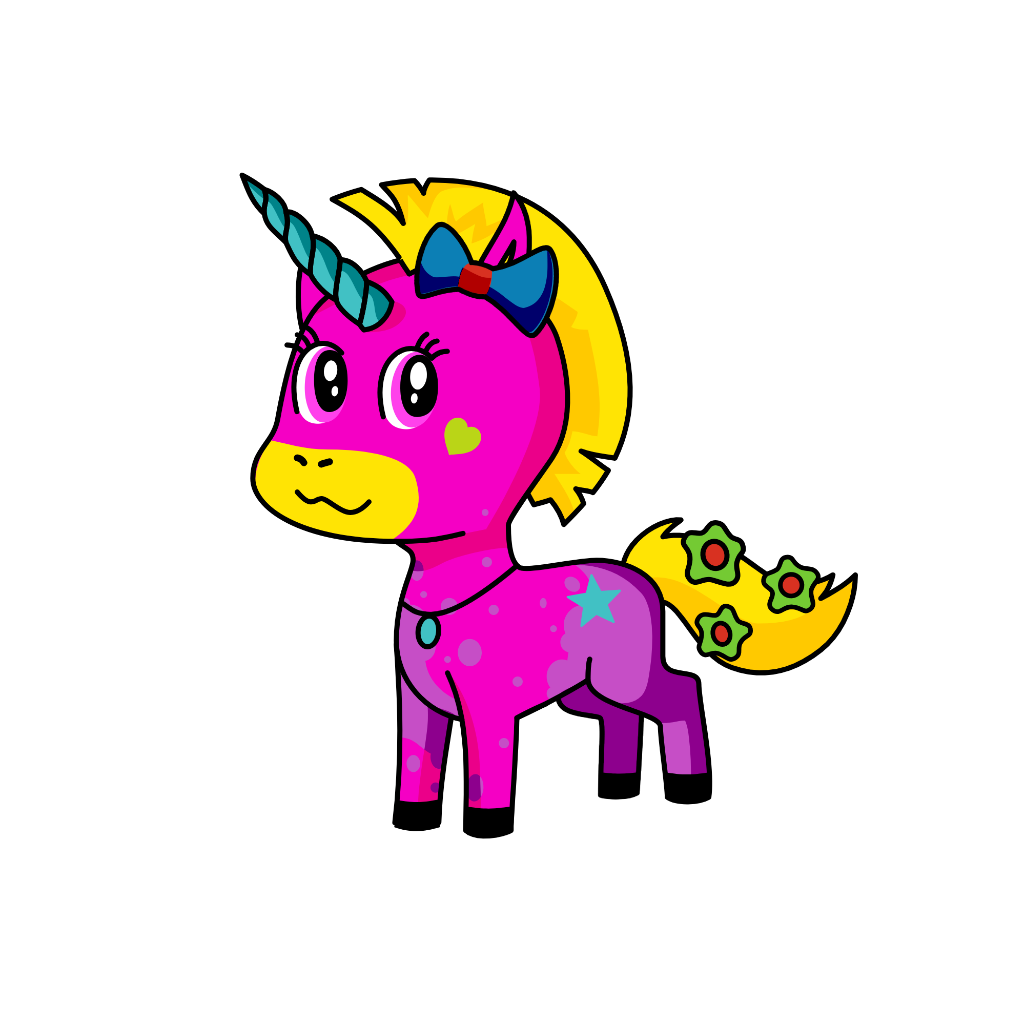 Malini, the unicorn
