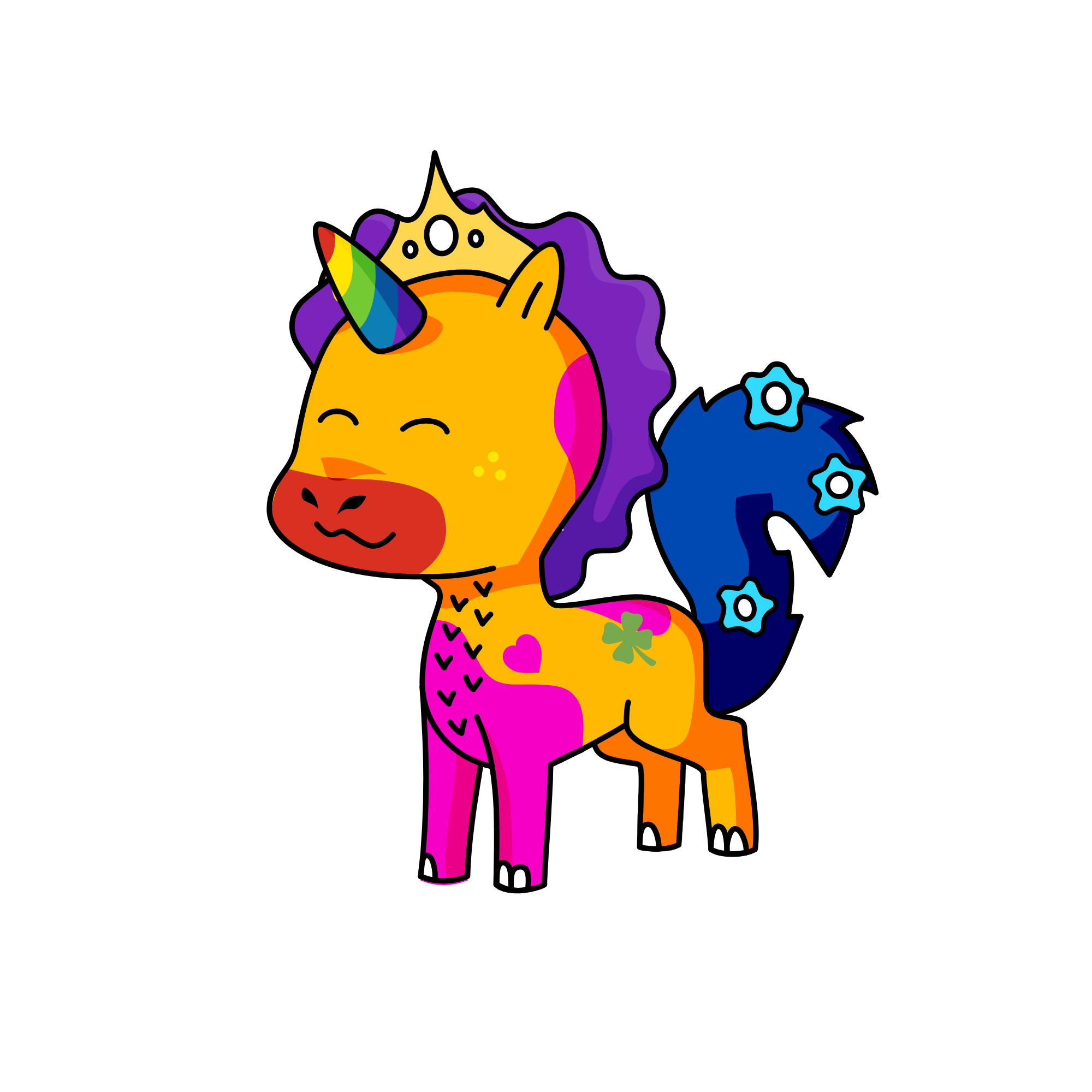 ramdomie, the unicorn