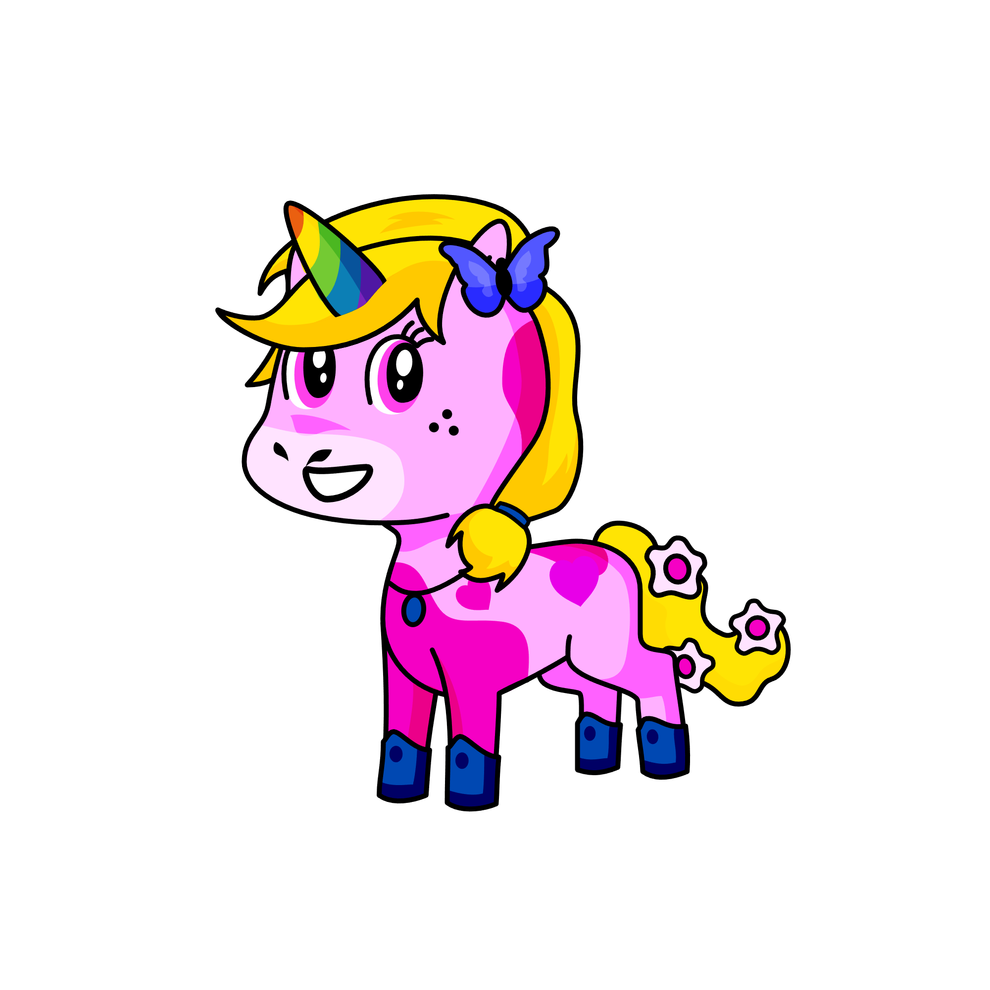 jade, the unicorn