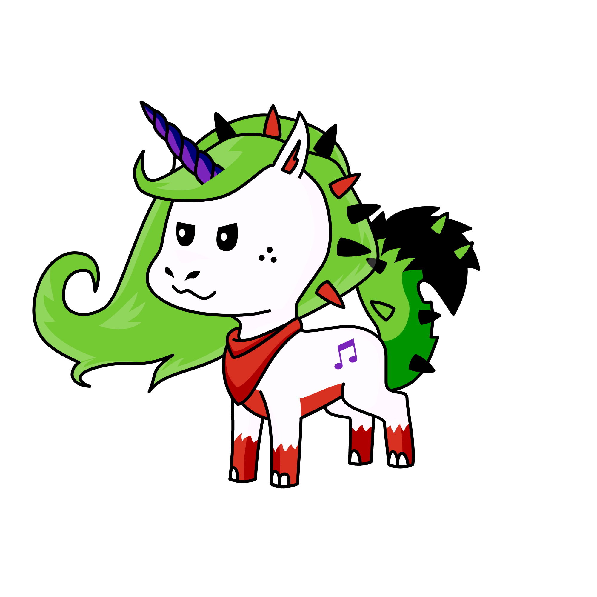 ROB ZOMBERZ, the unicorn