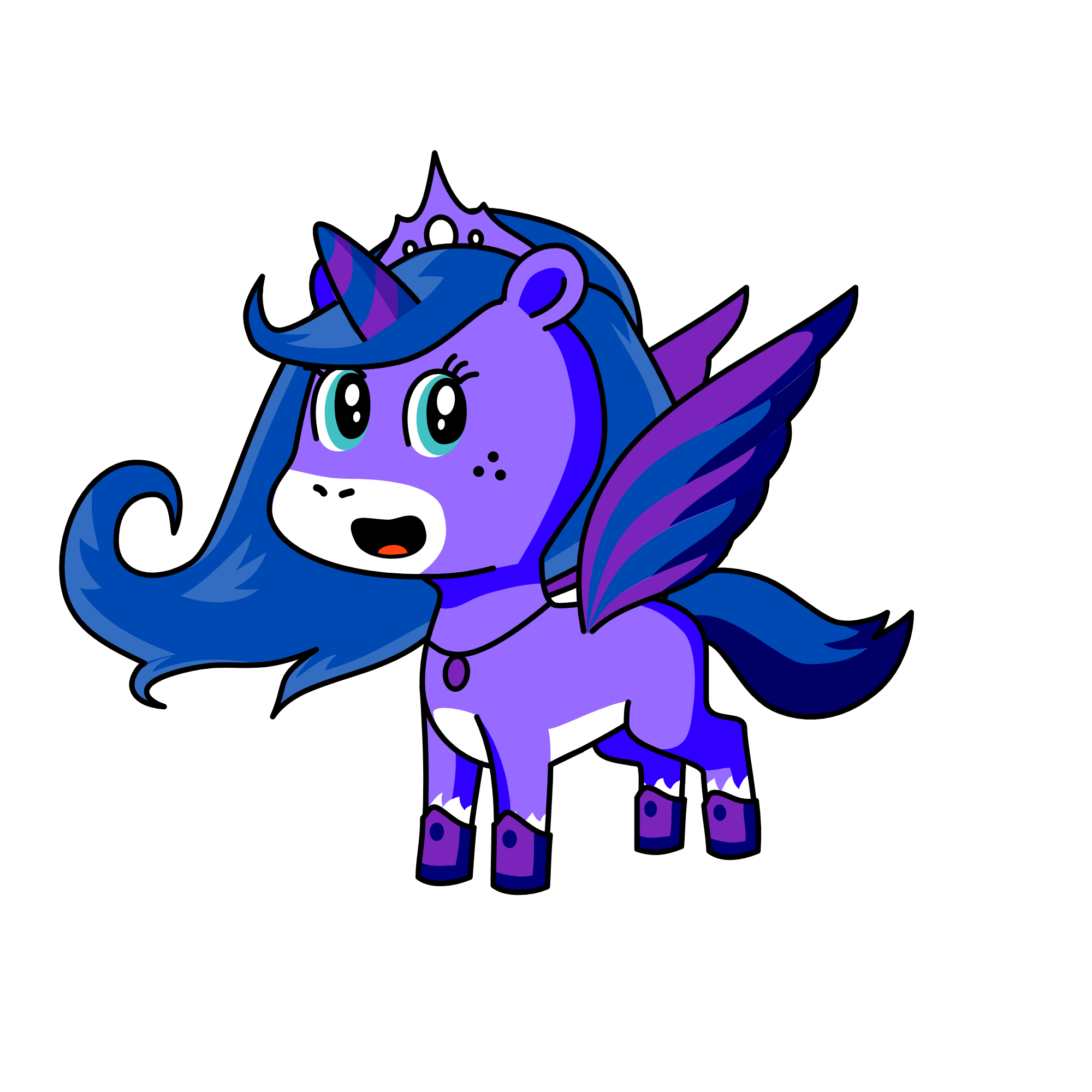 Galaxy, the unicorn