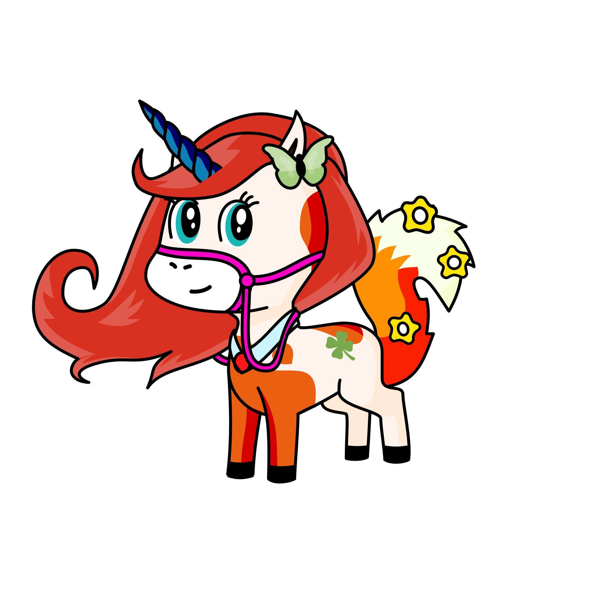 Foxy, the unicorn