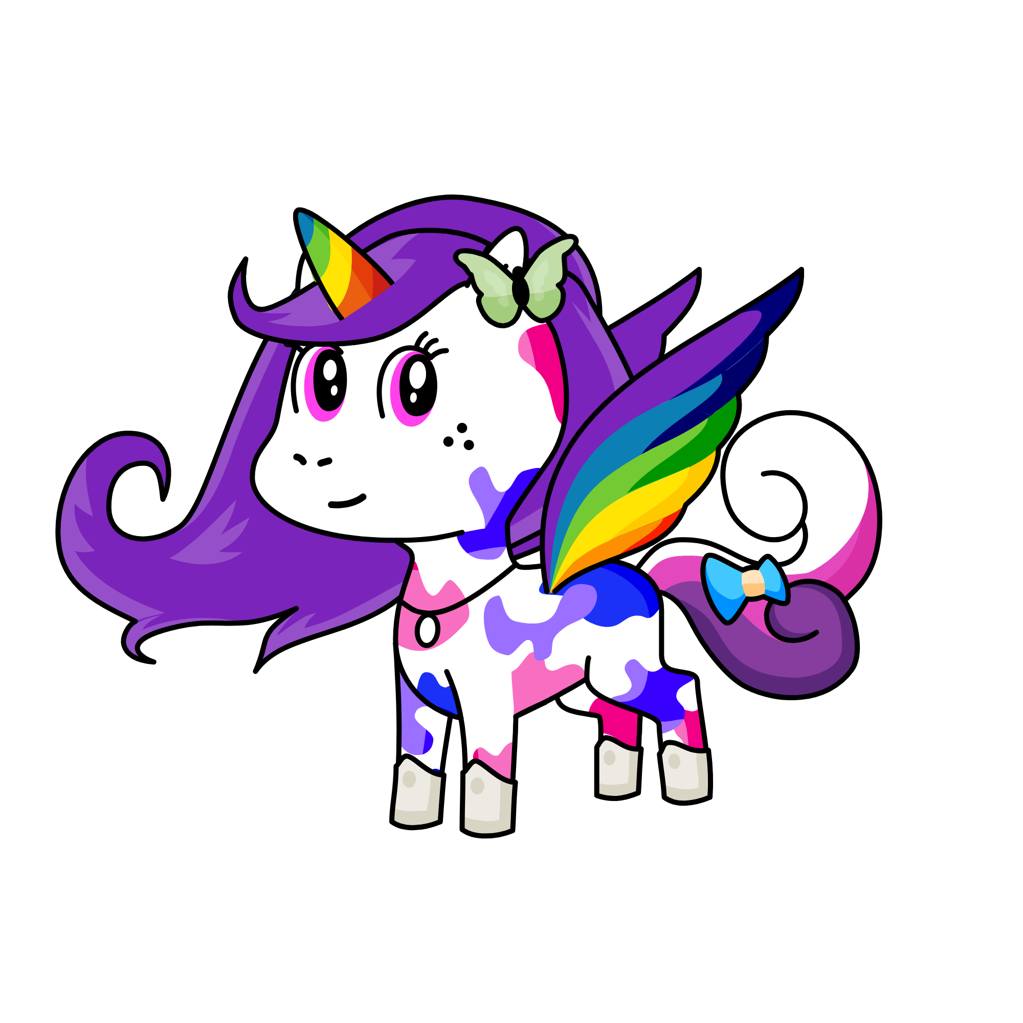 TheTrueArtistRuby, the unicorn