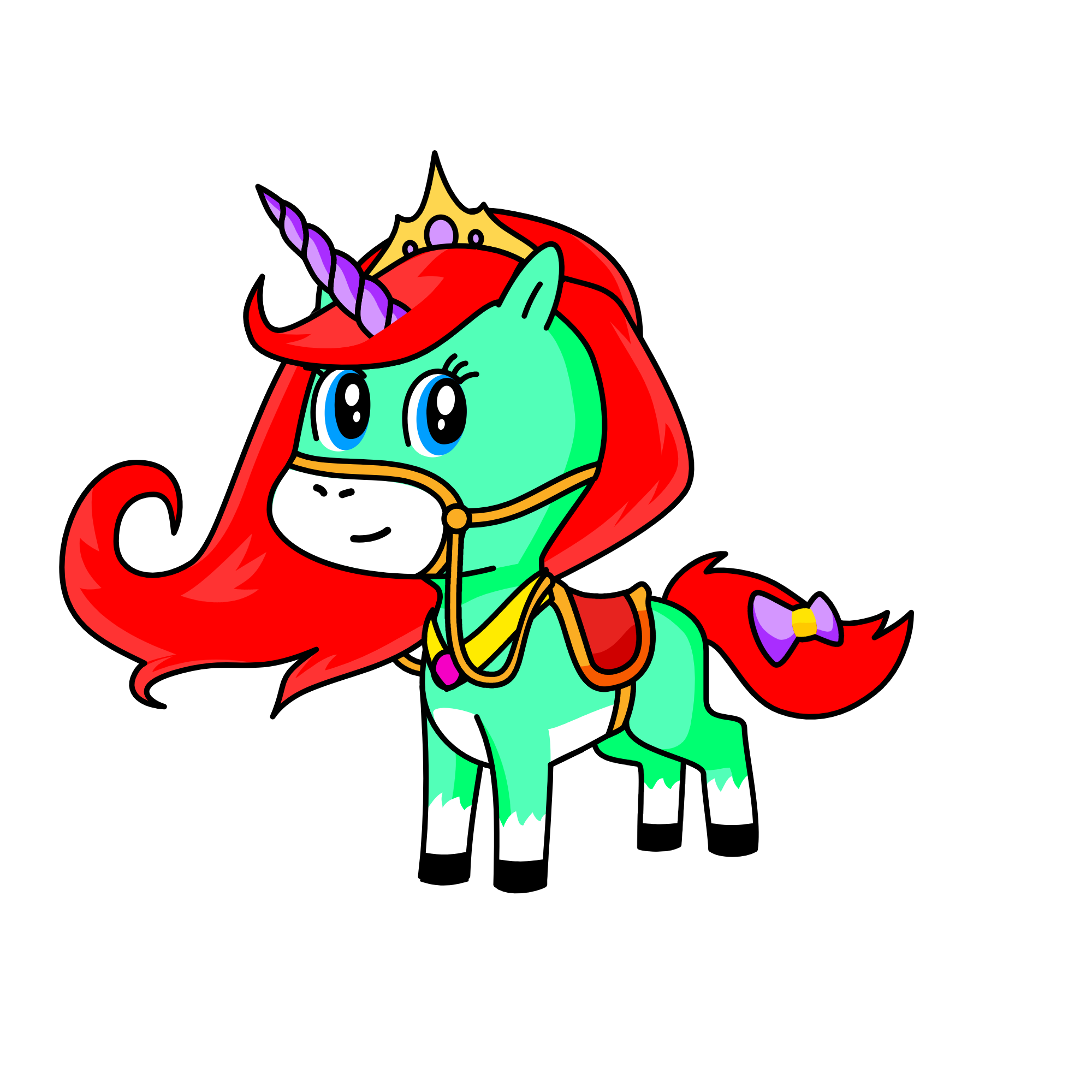 Sprite , the unicorn