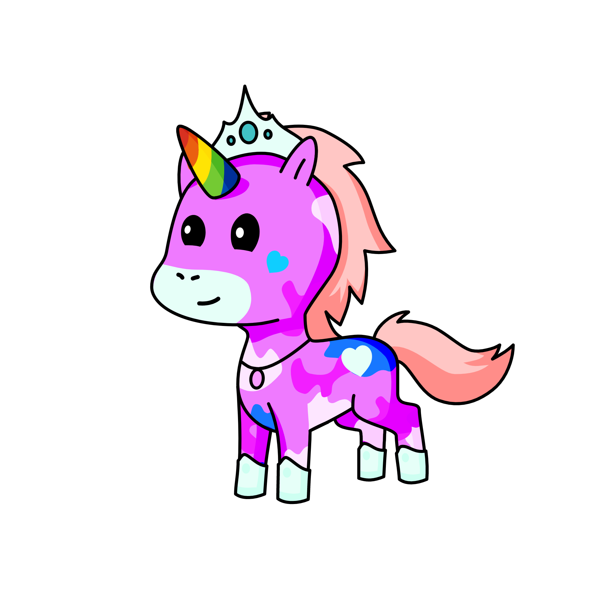 Kitty Lover❤️, the unicorn