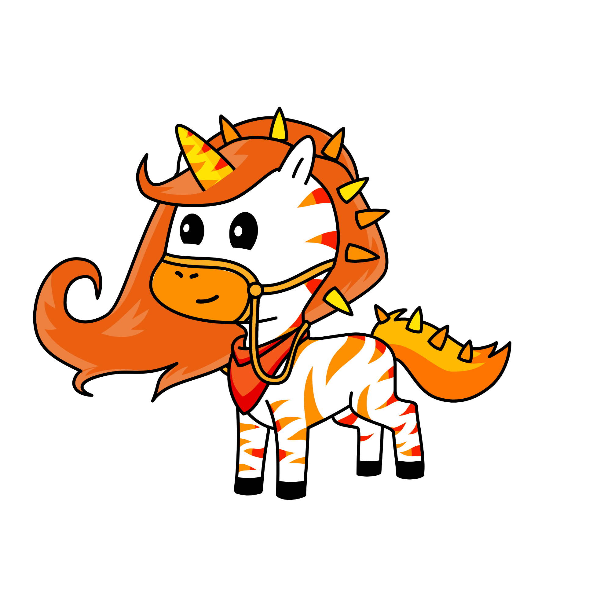 TIGER LILY, the unicorn
