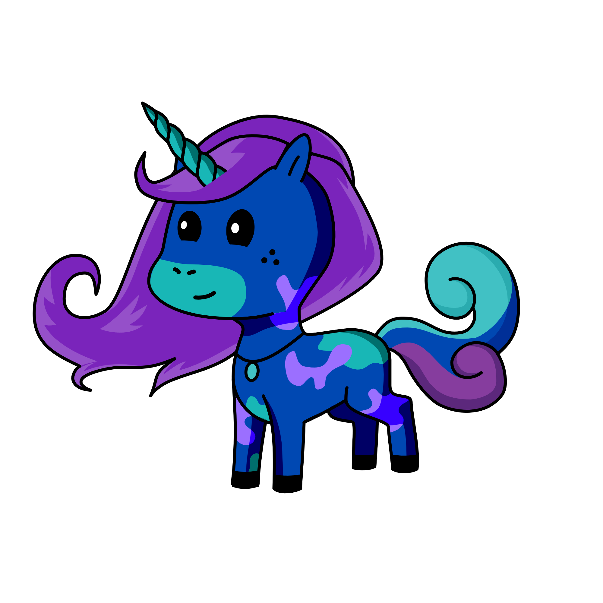 MIDNIGHT, the unicorn