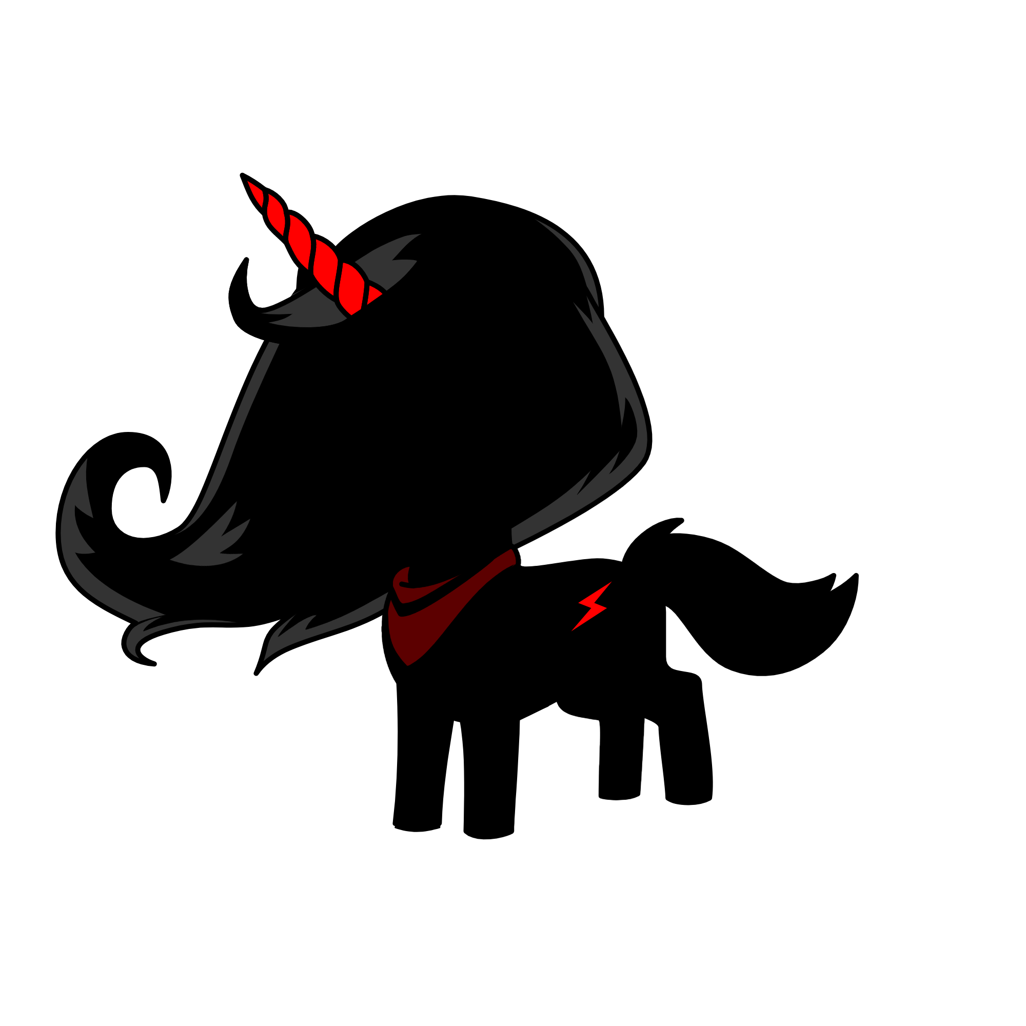 Nightmare, the unicorn