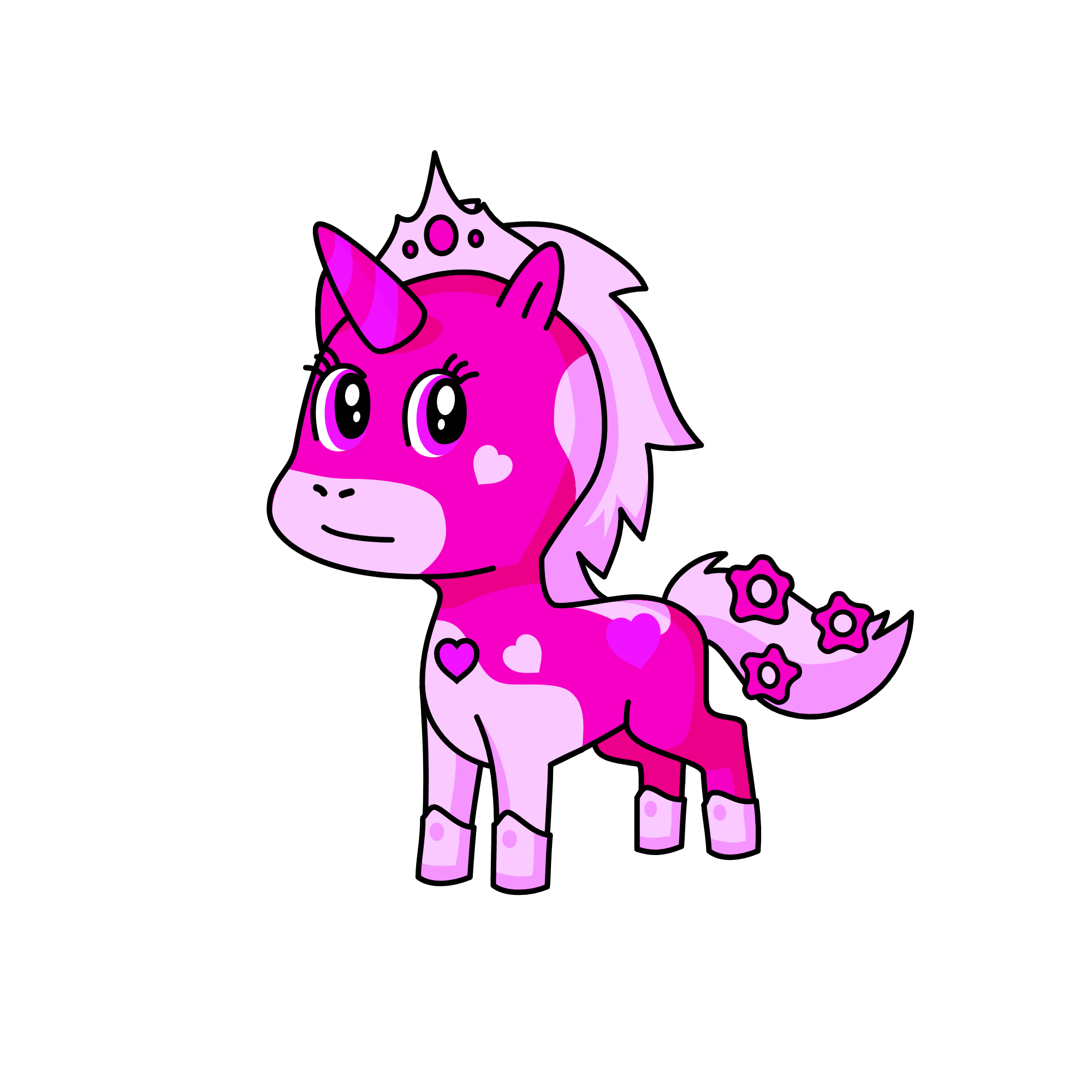 pinkie pie, the unicorn