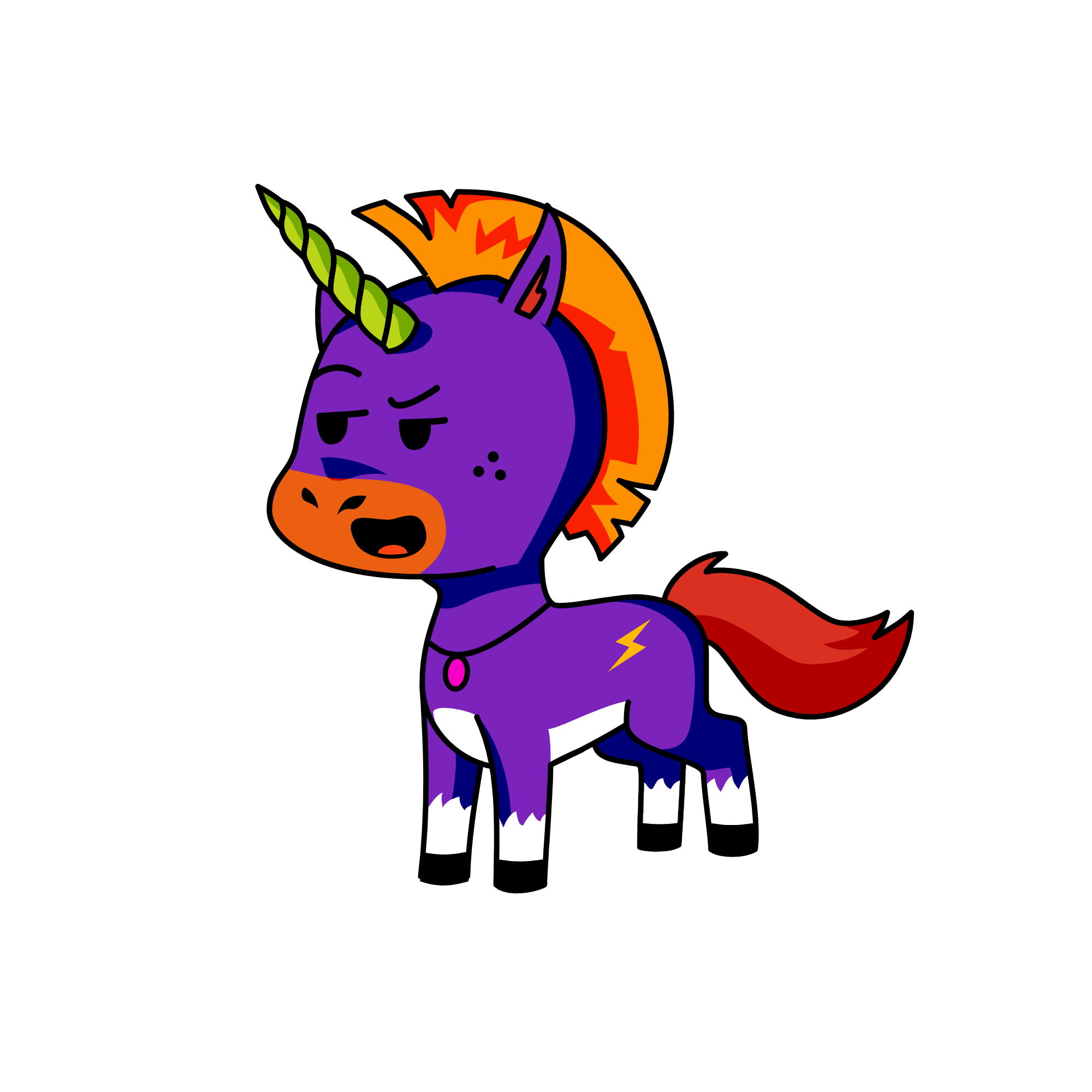 before #8, the unicorn