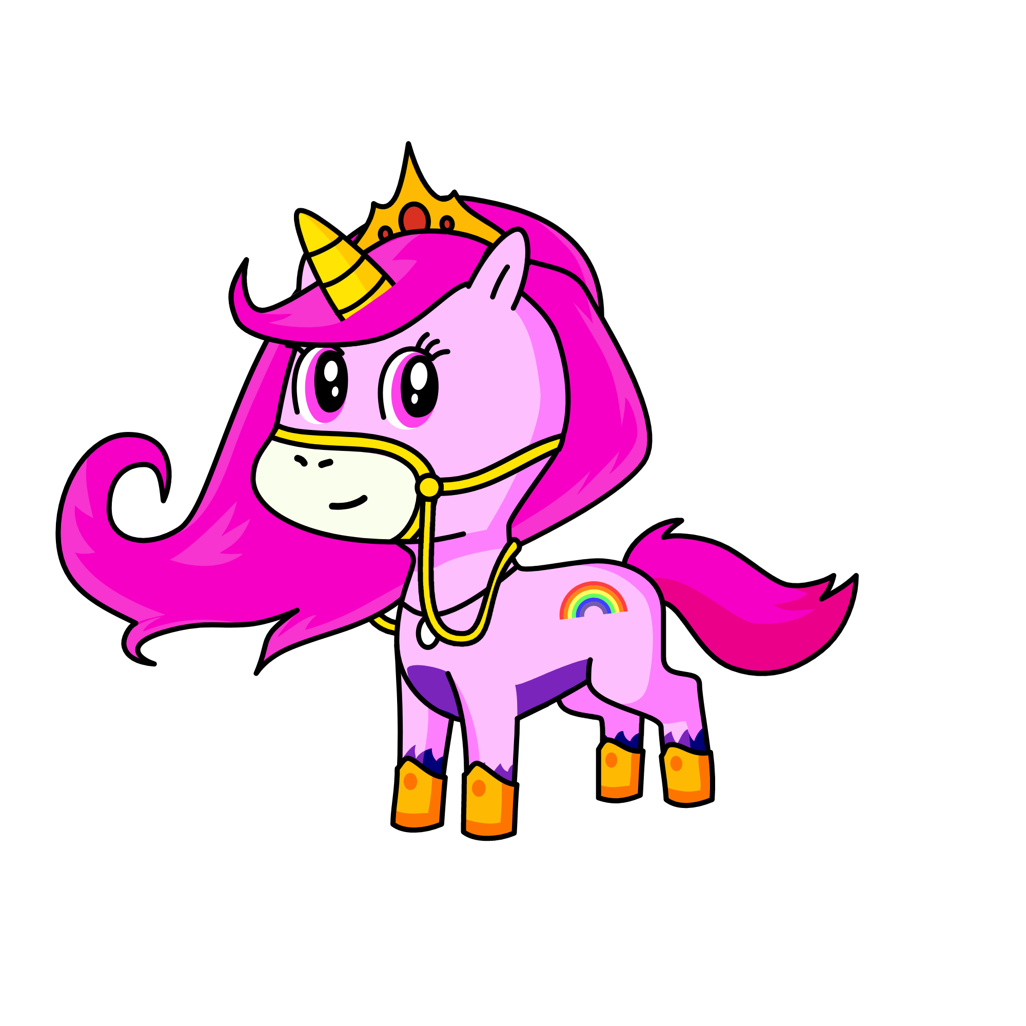 Glitterhorn, the unicorn