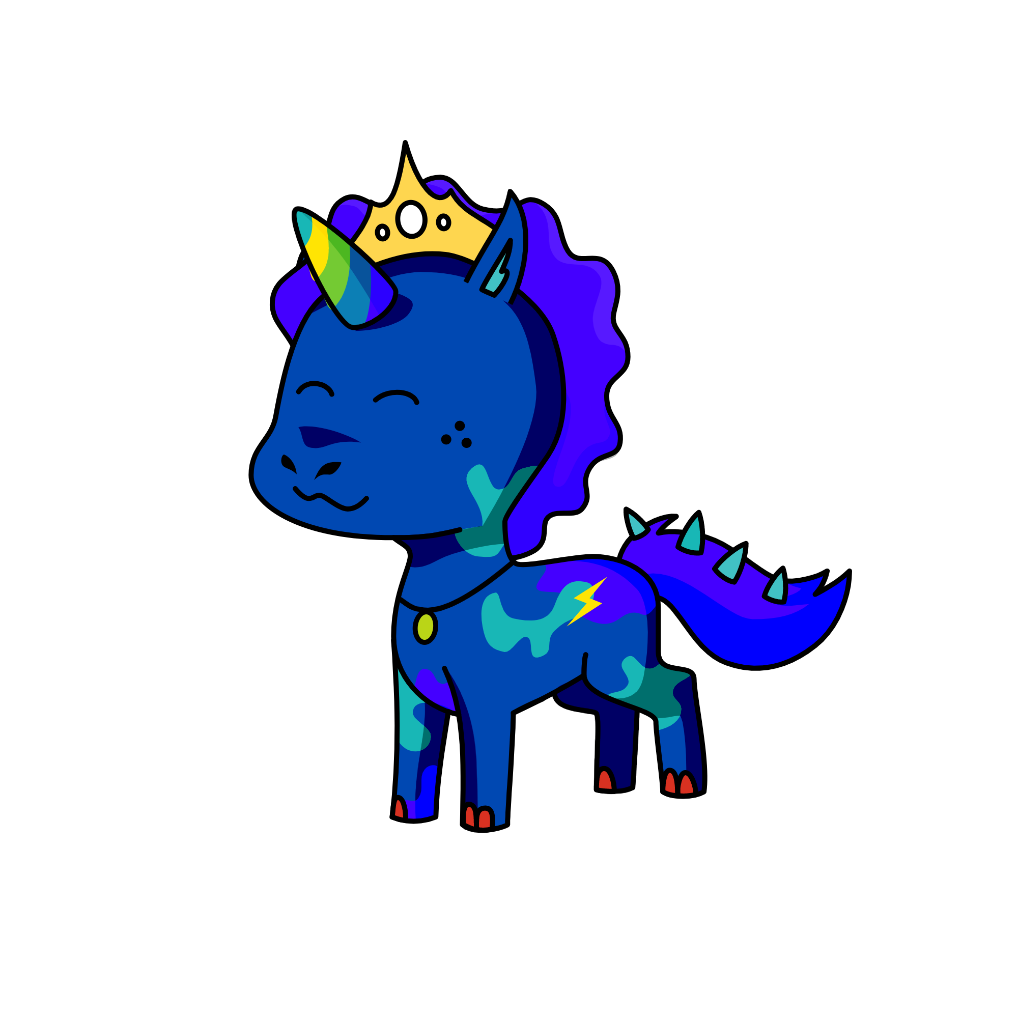 the weird one, the unicorn