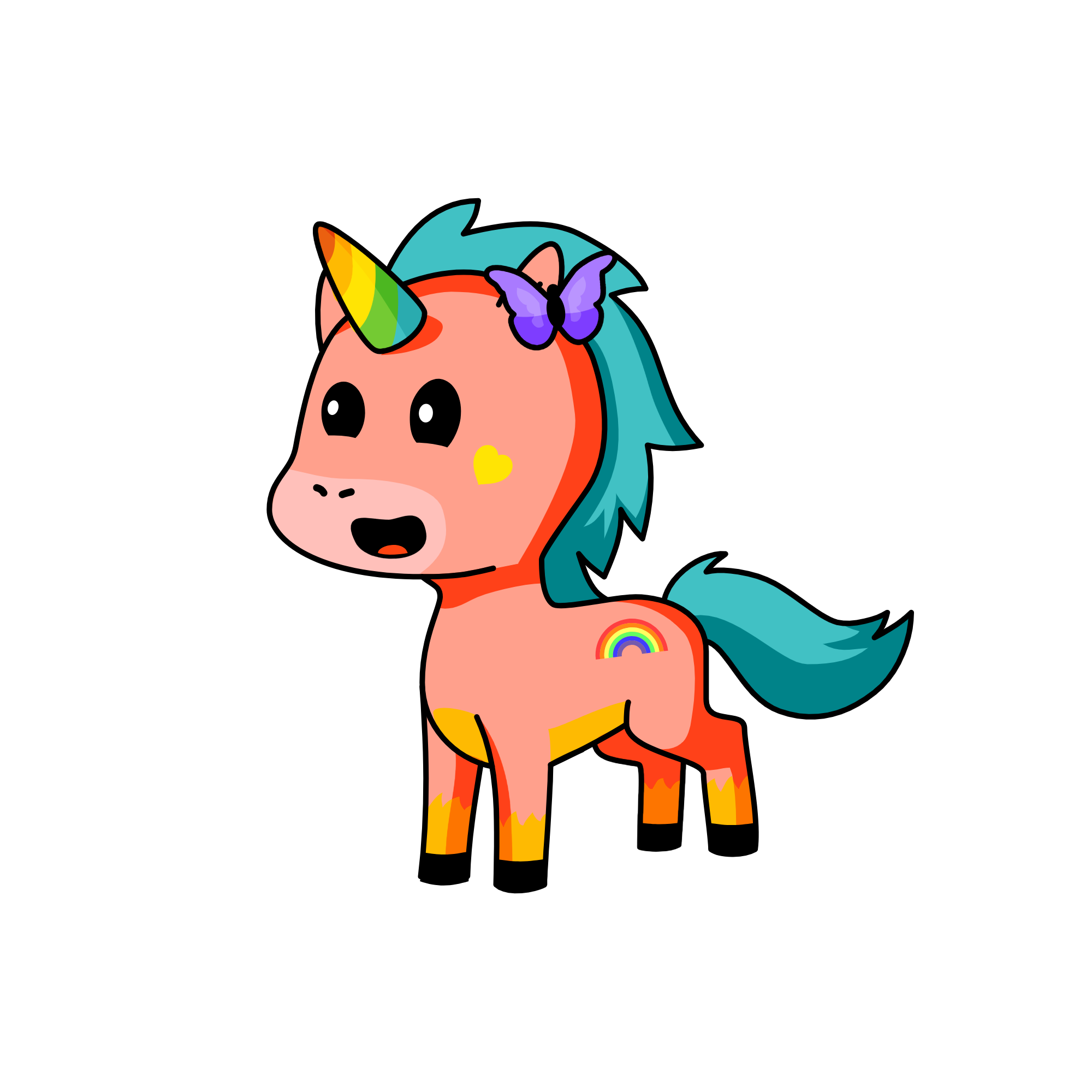 rainy, the unicorn