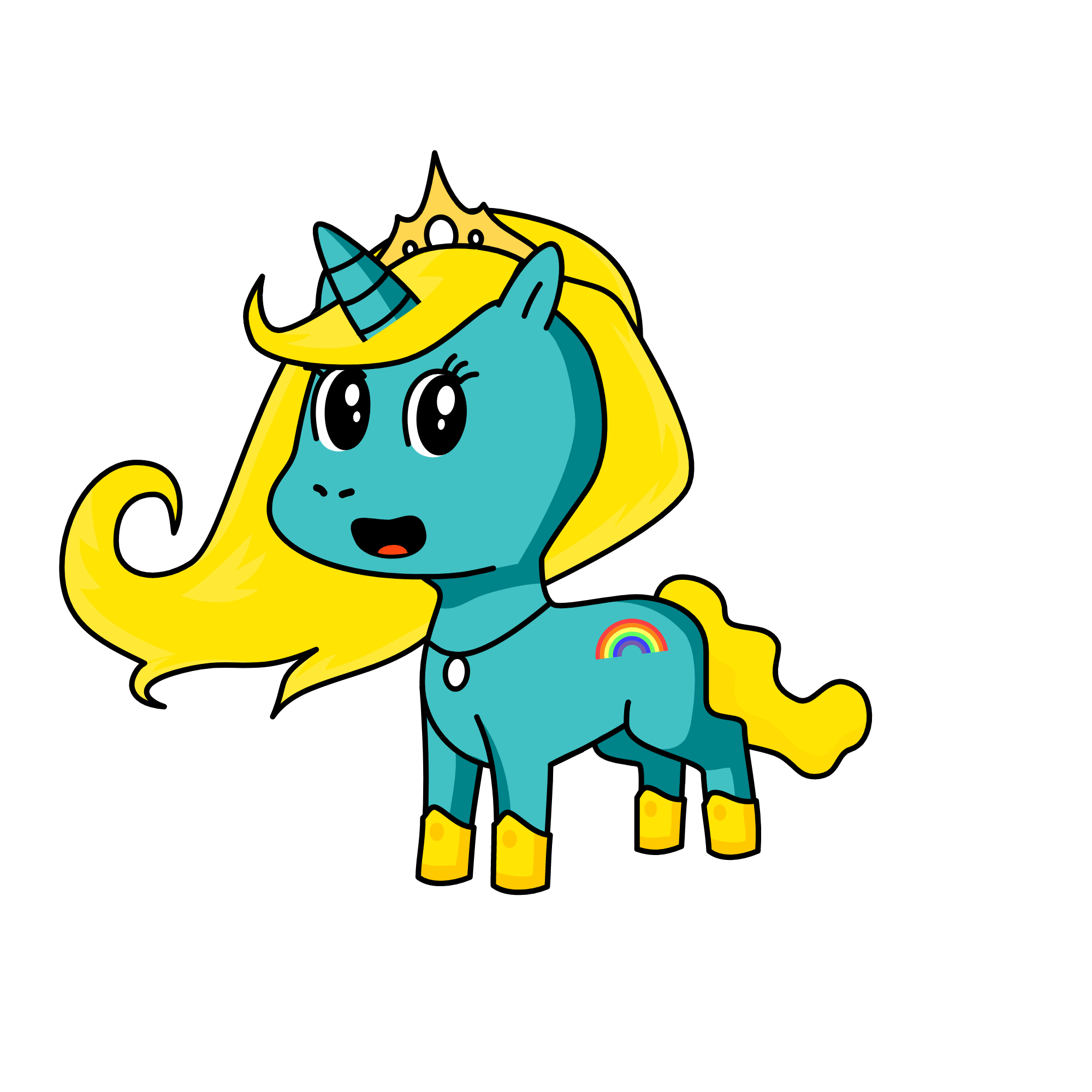 SKY, the unicorn