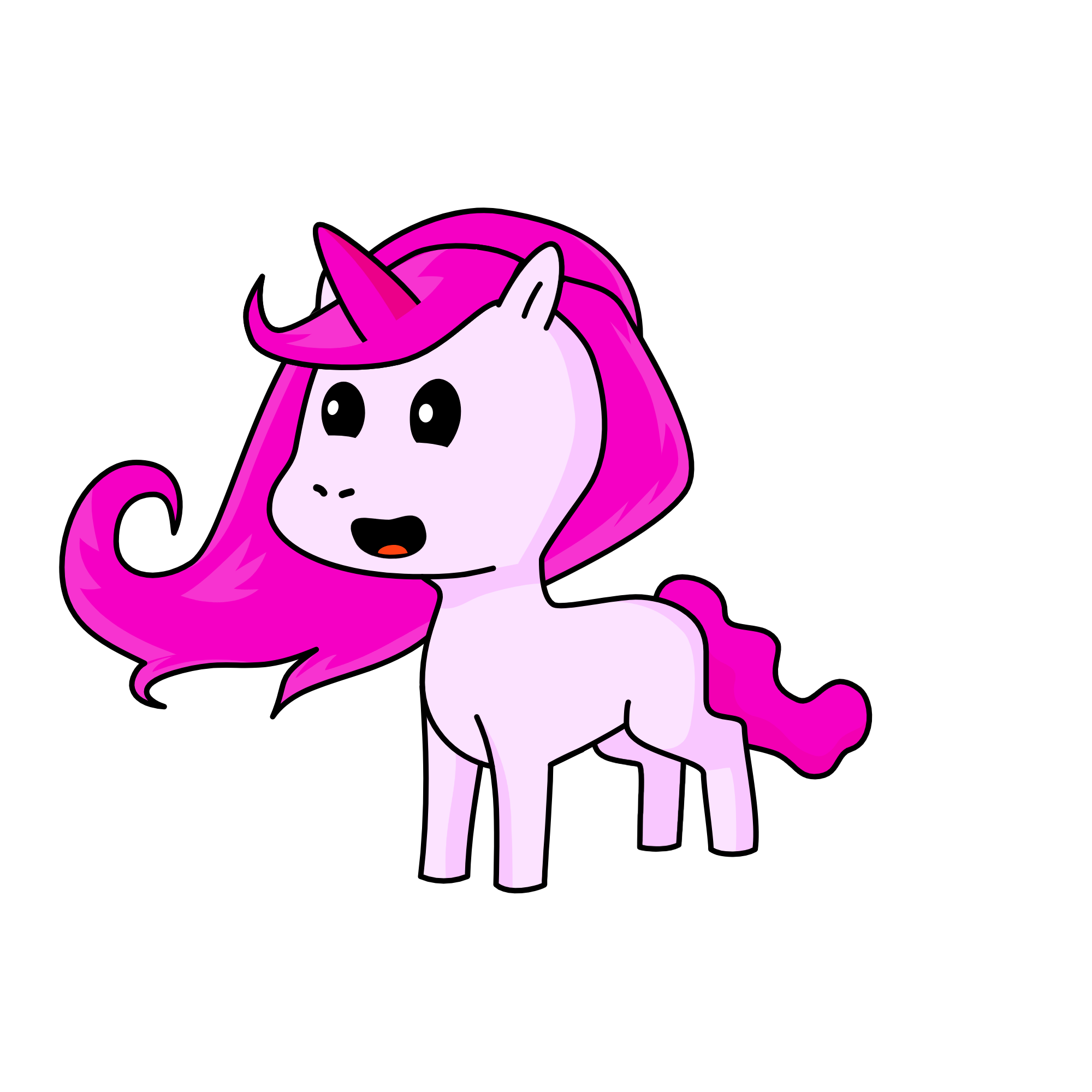 Pinkie Pie, the unicorn