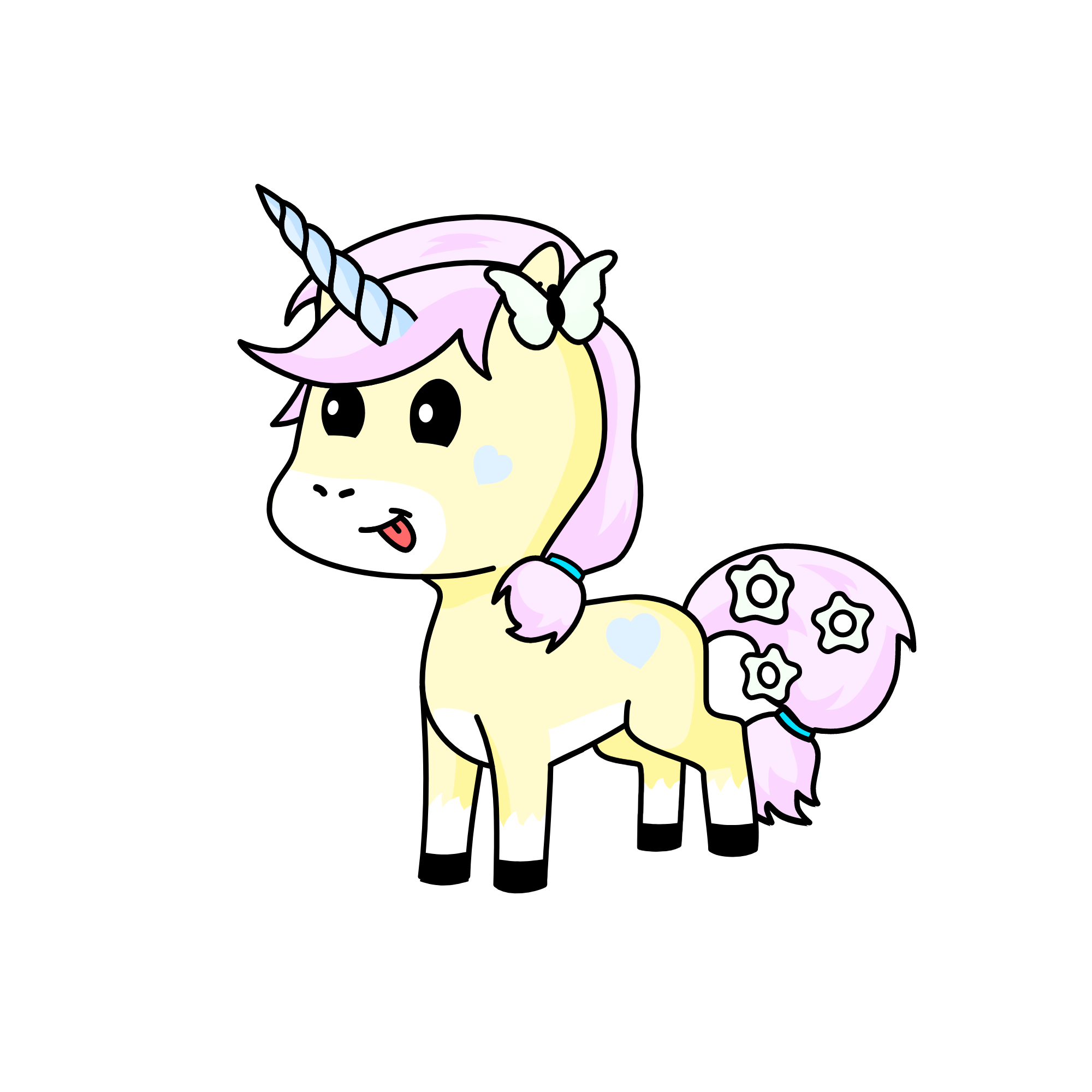twirly twinkle toes , the unicorn