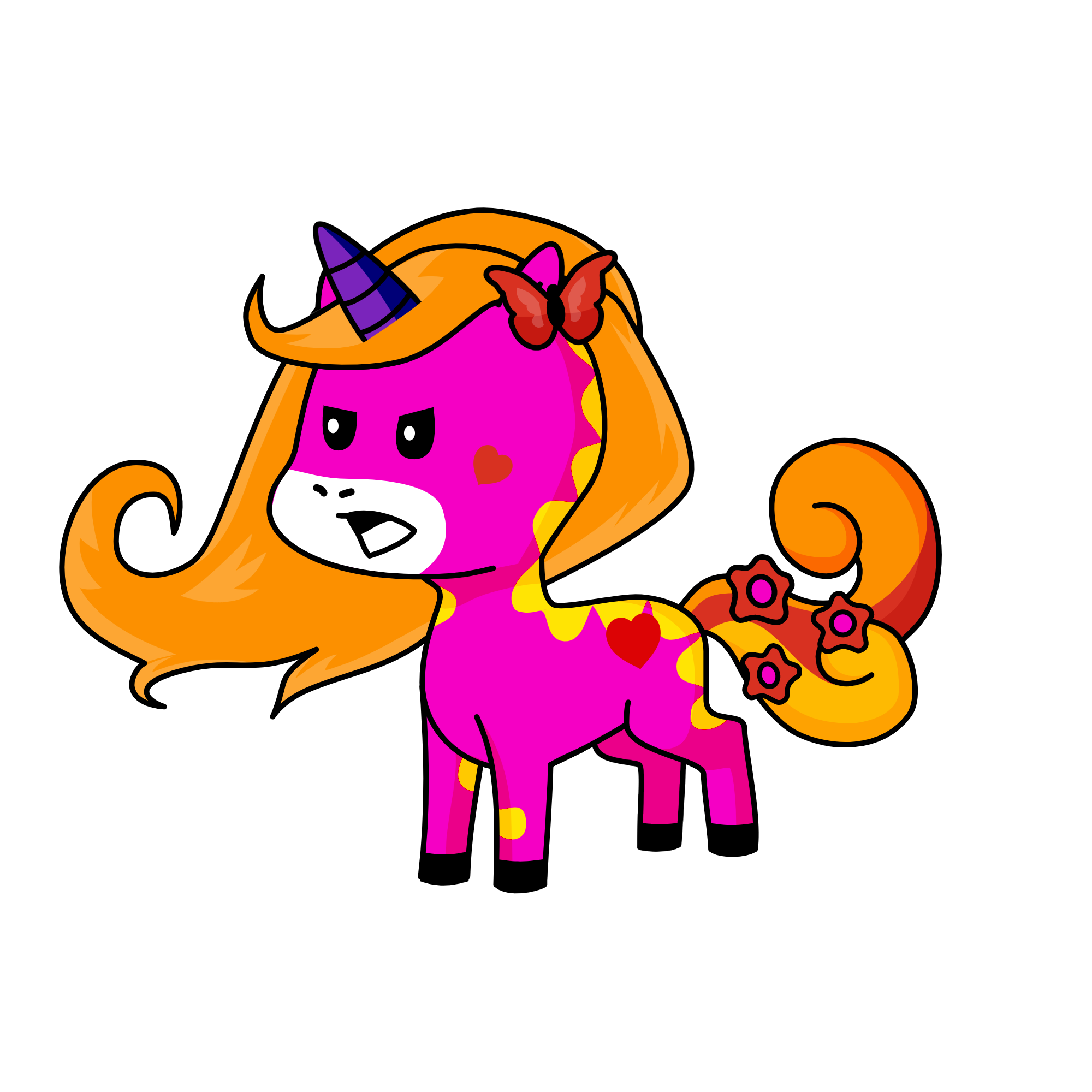 Osana, the unicorn
