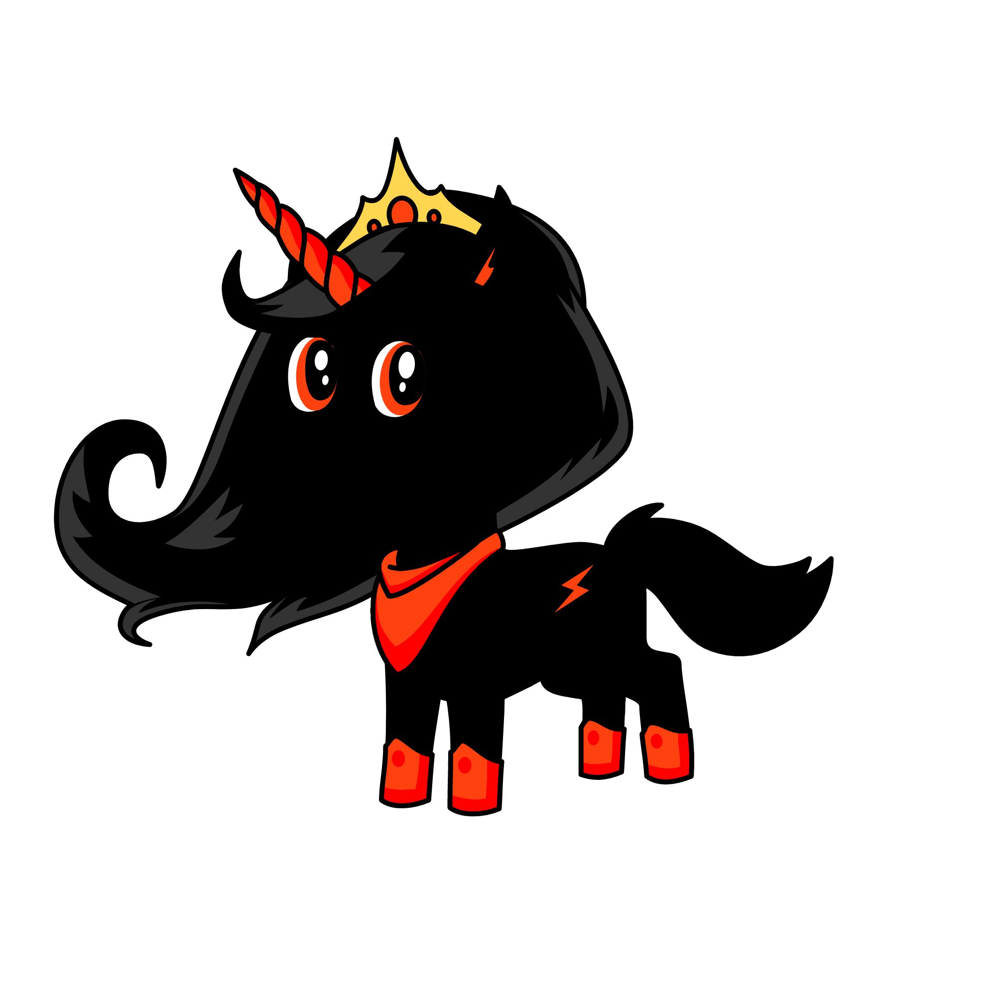 demon, the unicorn