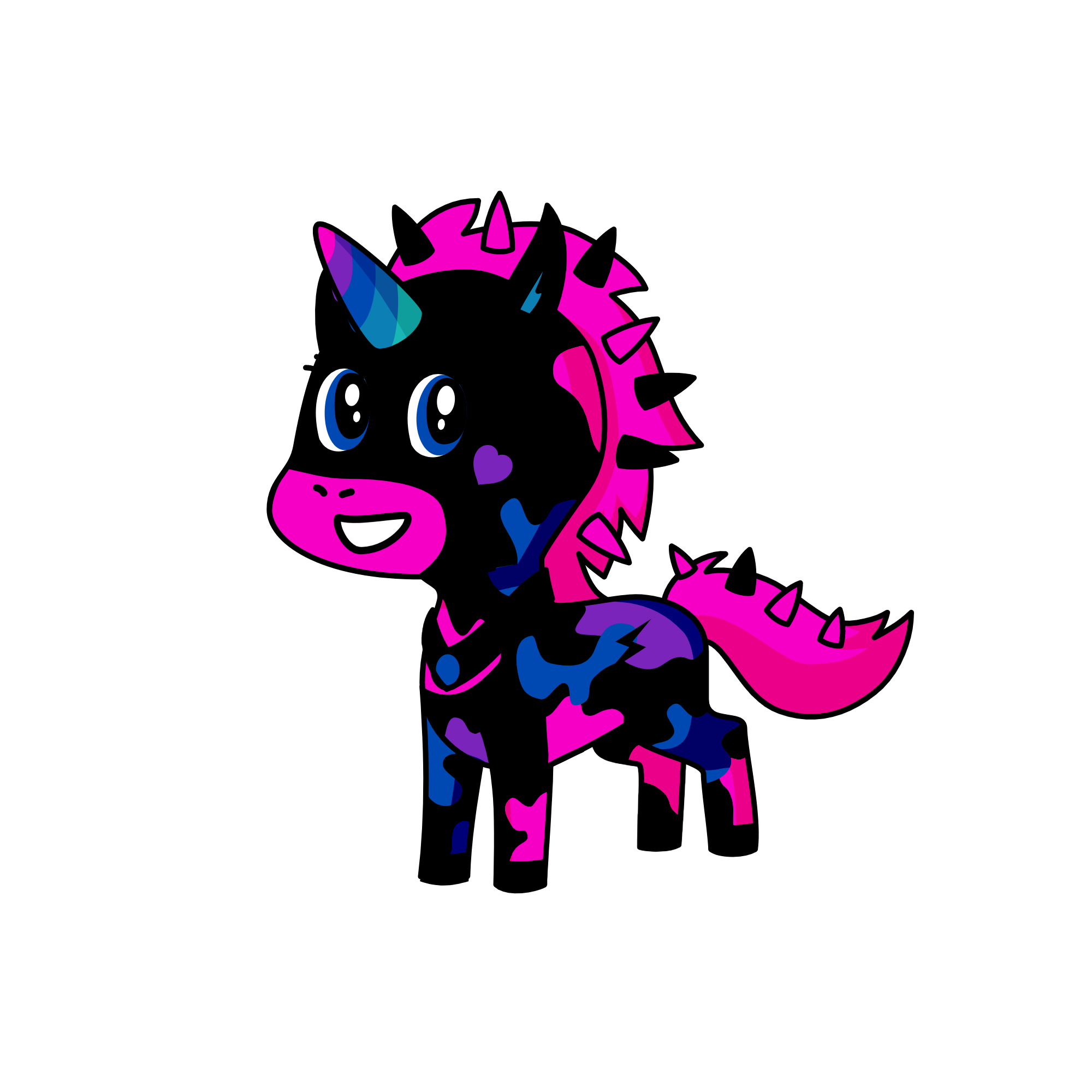 Boo, the unicorn