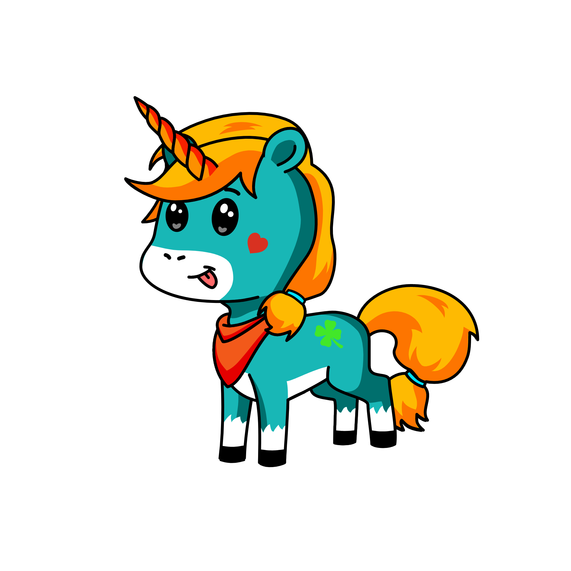 Tứ Diệp Thảo, the unicorn