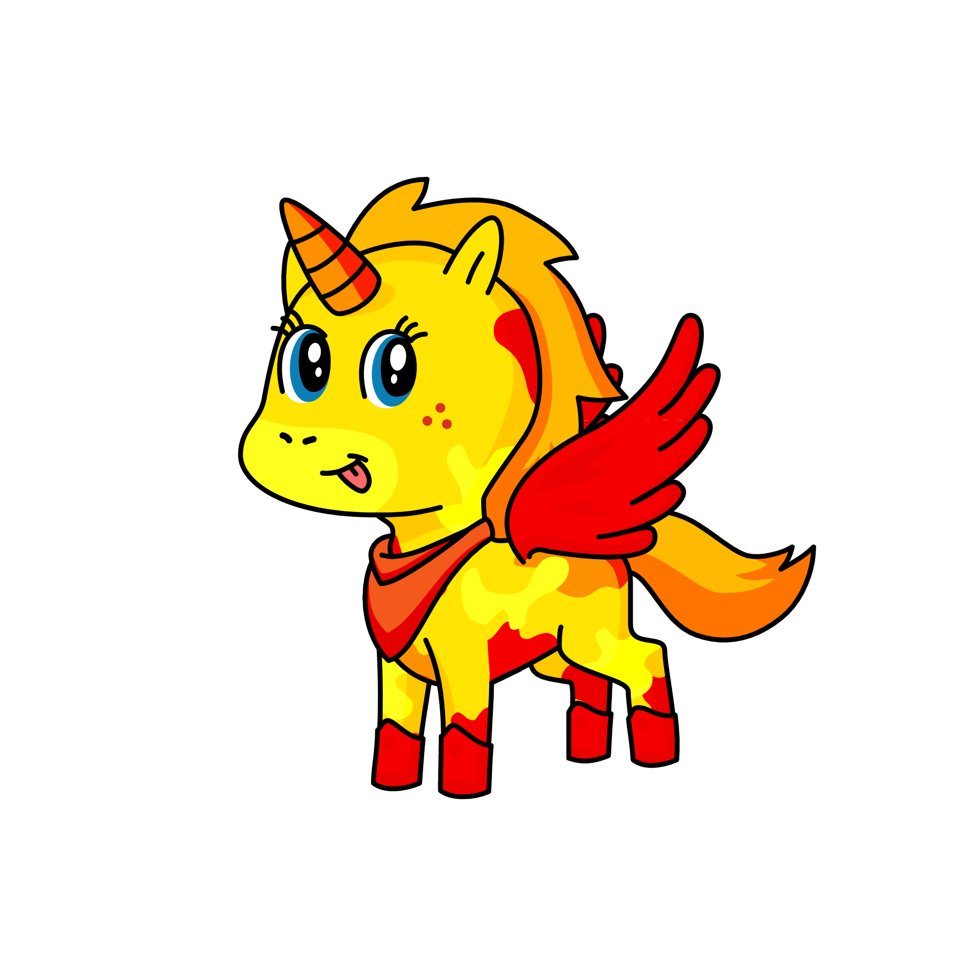 sandy, the unicorn