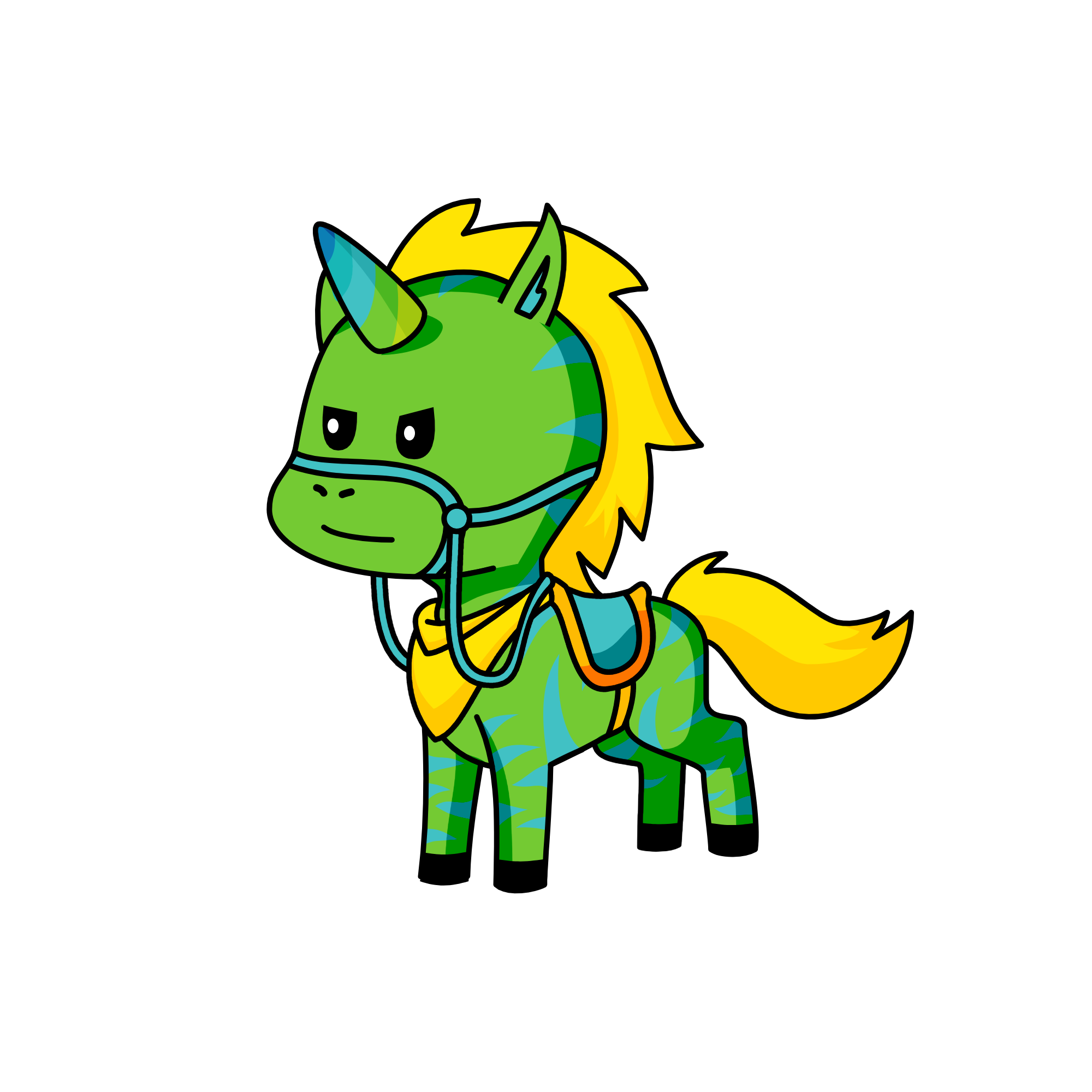 buck, the unicorn
