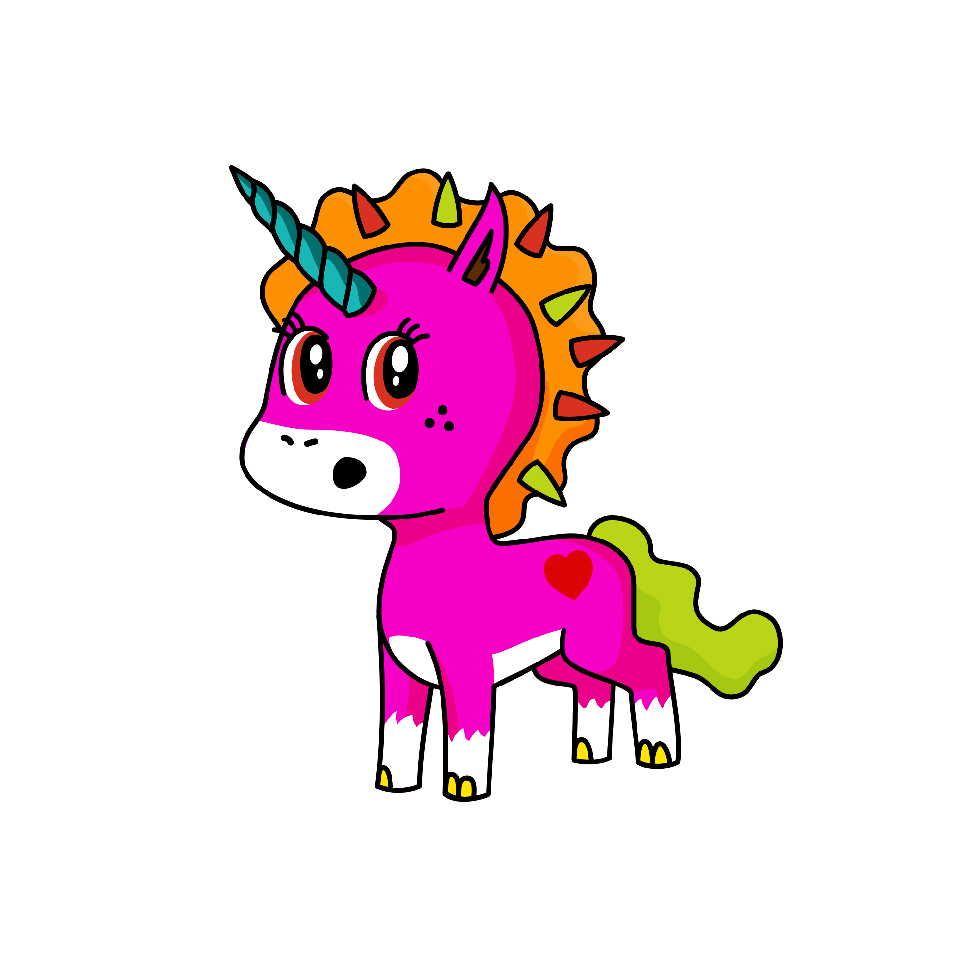 Poop-Butt, the unicorn