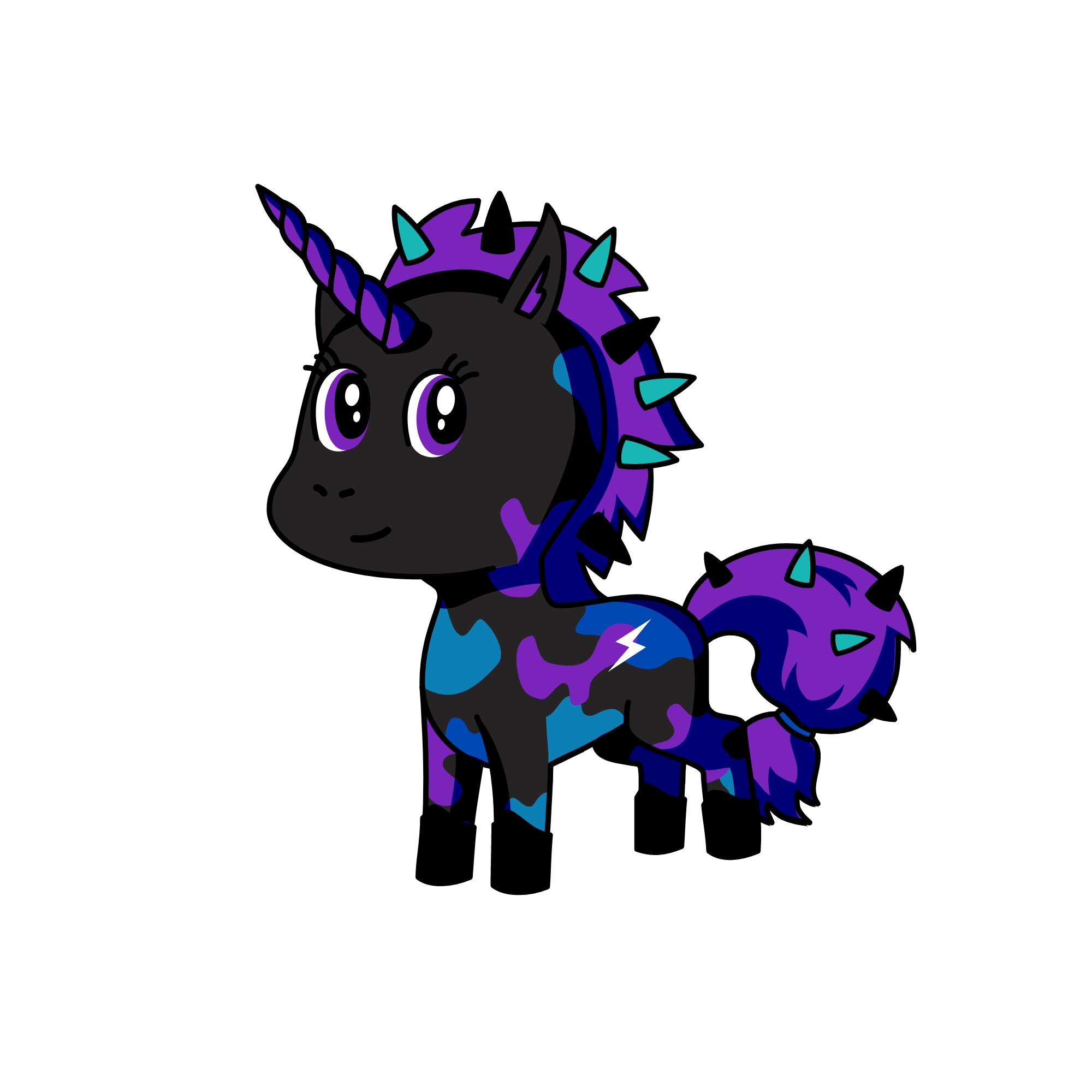 me as a unicorn, the unicorn