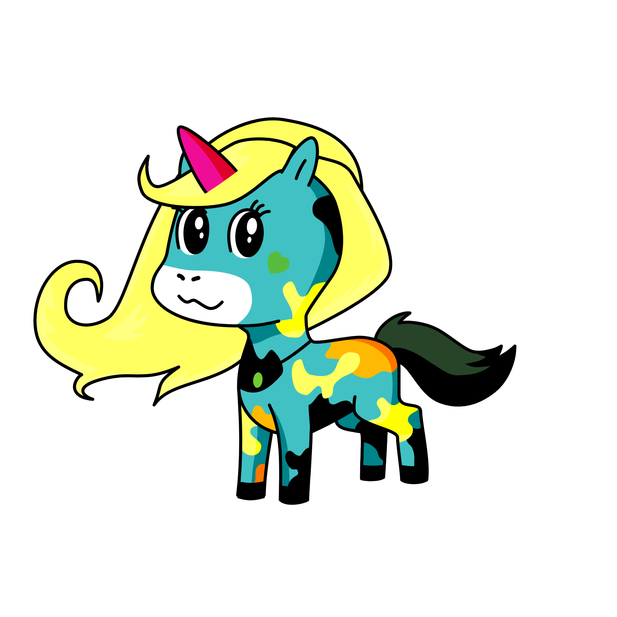 Backe, the unicorn