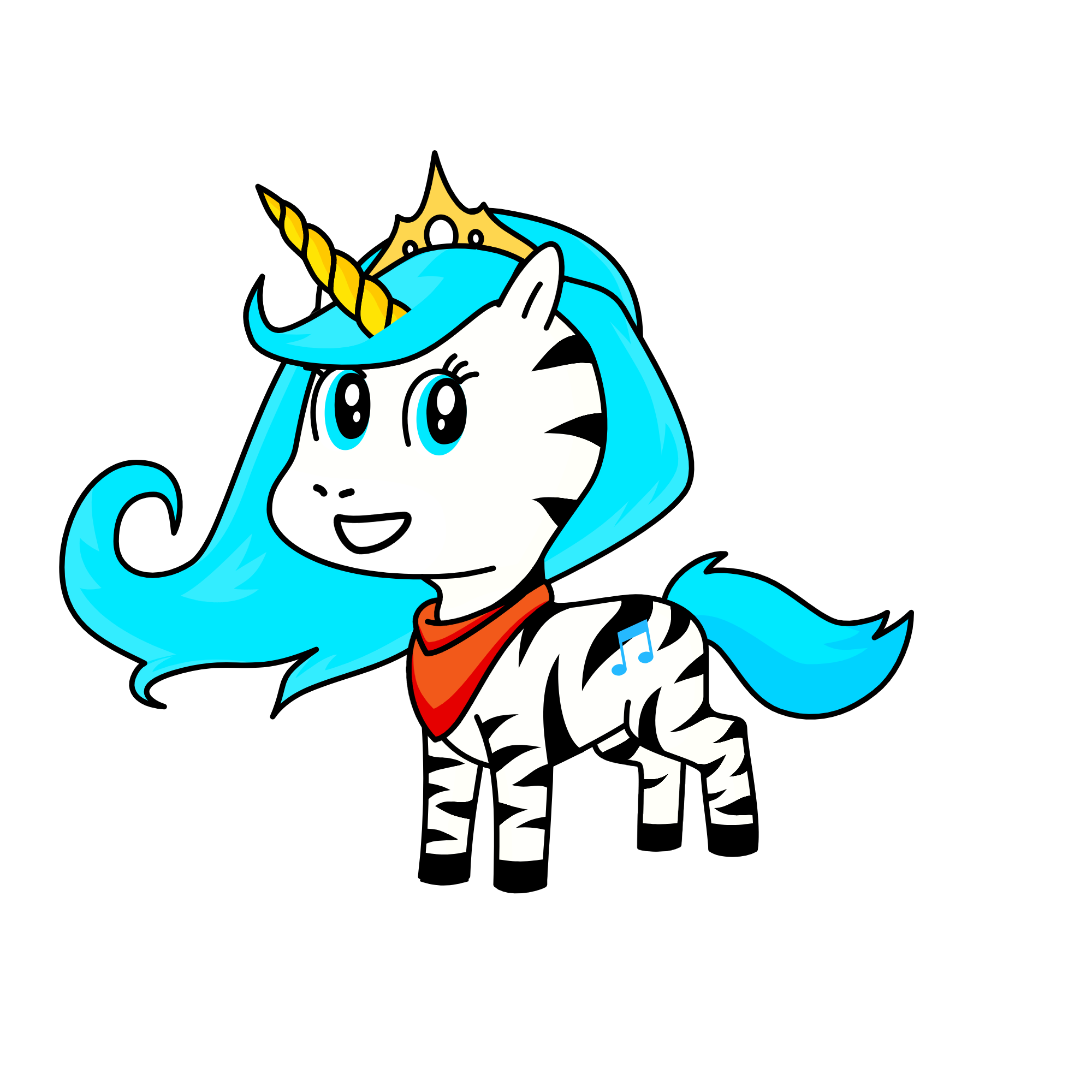bobross, the unicorn