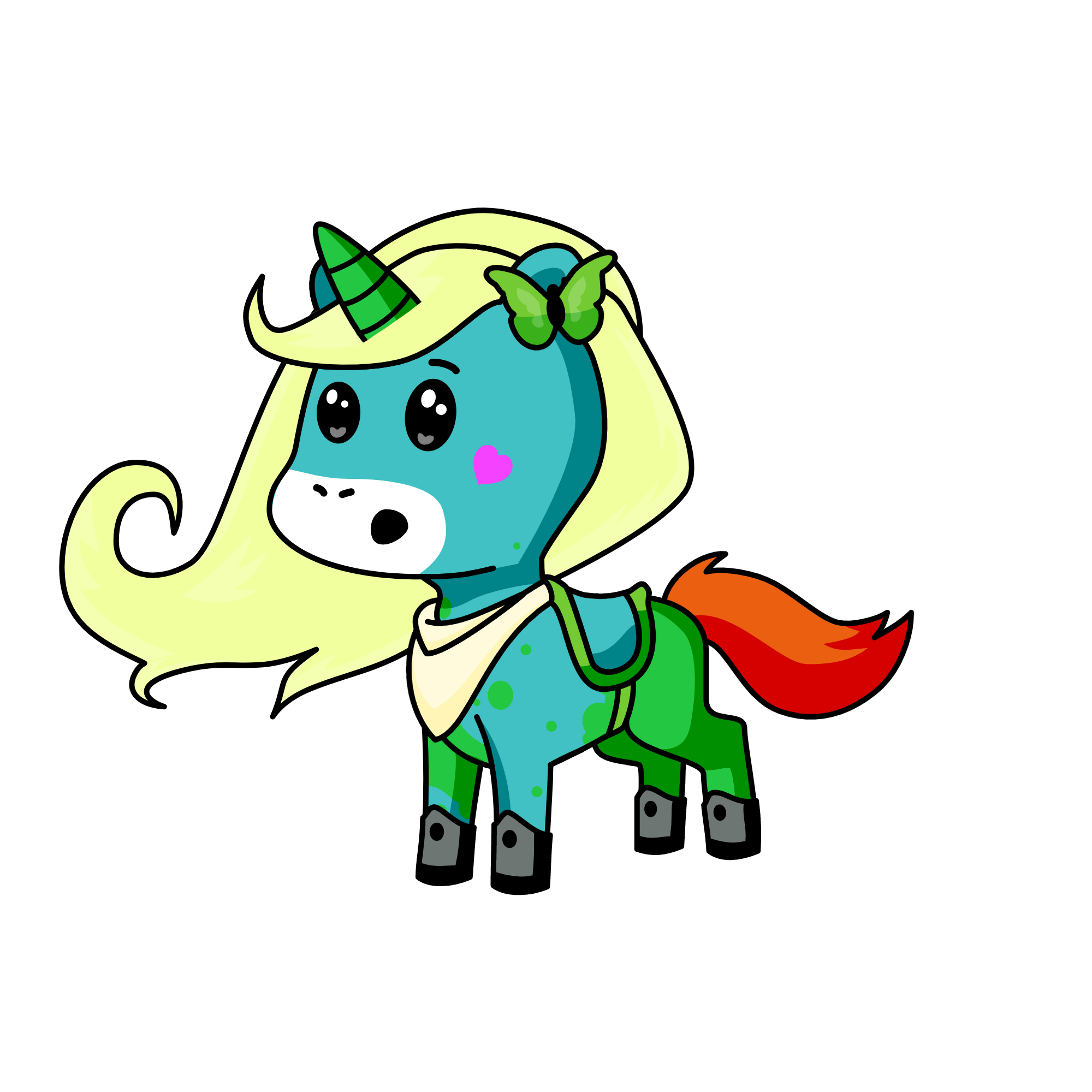 Frutero, the unicorn