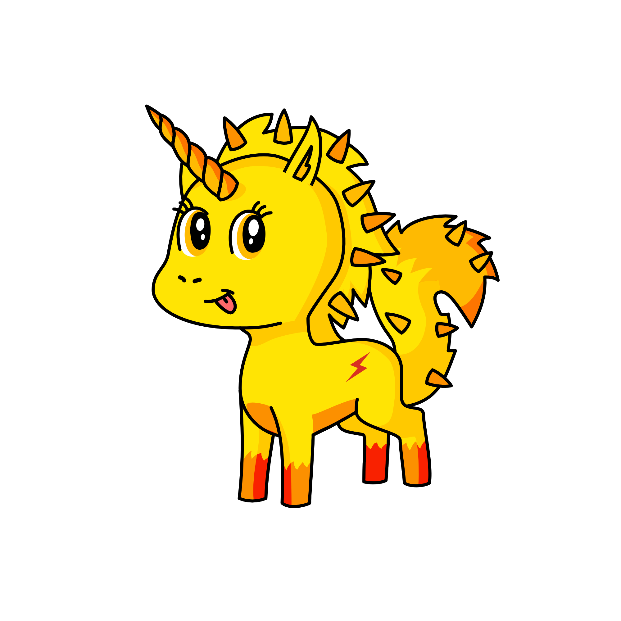 Sparky, the unicorn