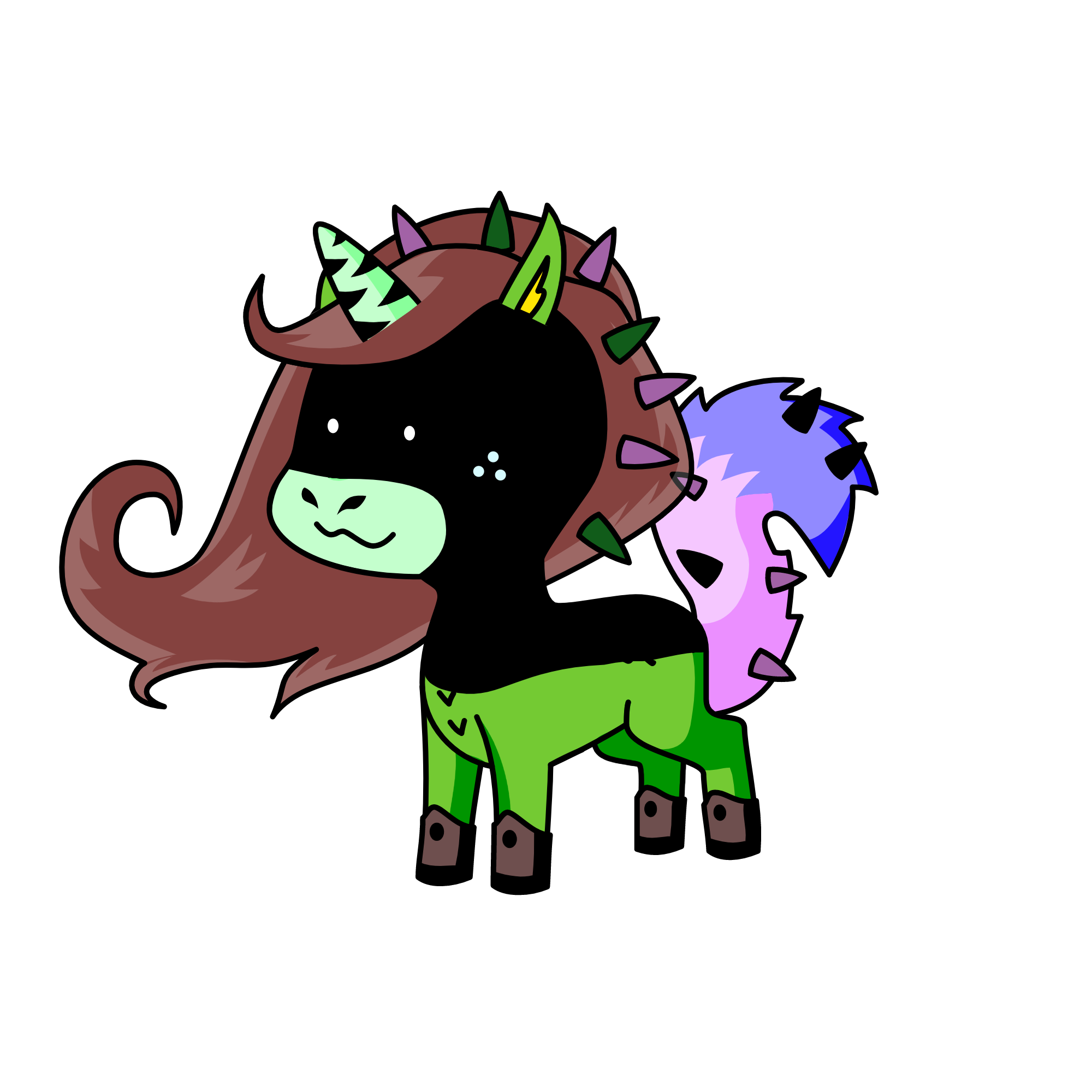 Caraonia, the unicorn