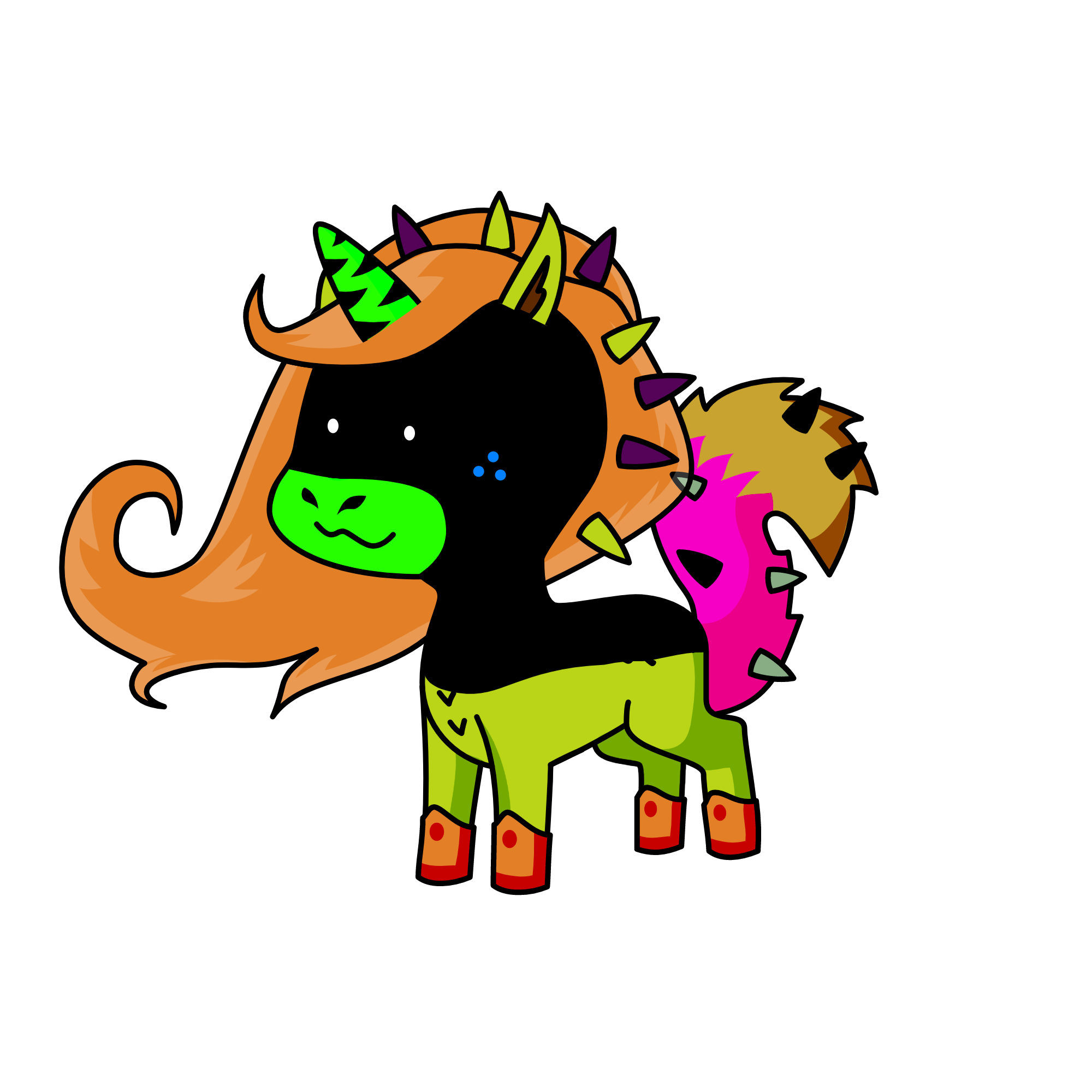 Algo asi es regina, the unicorn