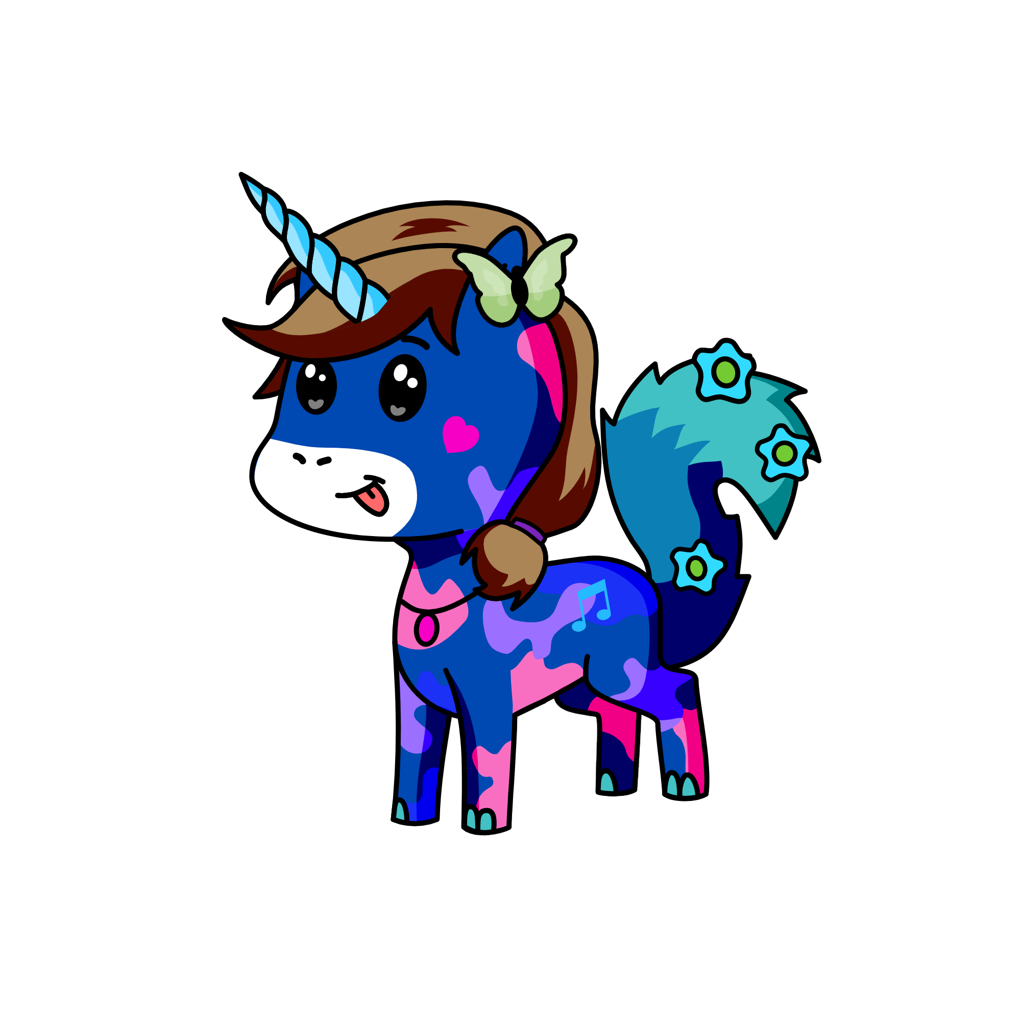 Emily, the unicorn
