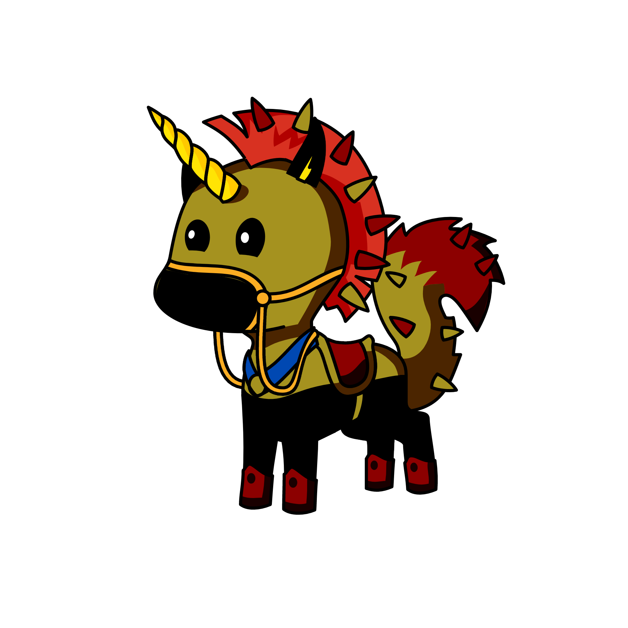 Spartacorn, the unicorn