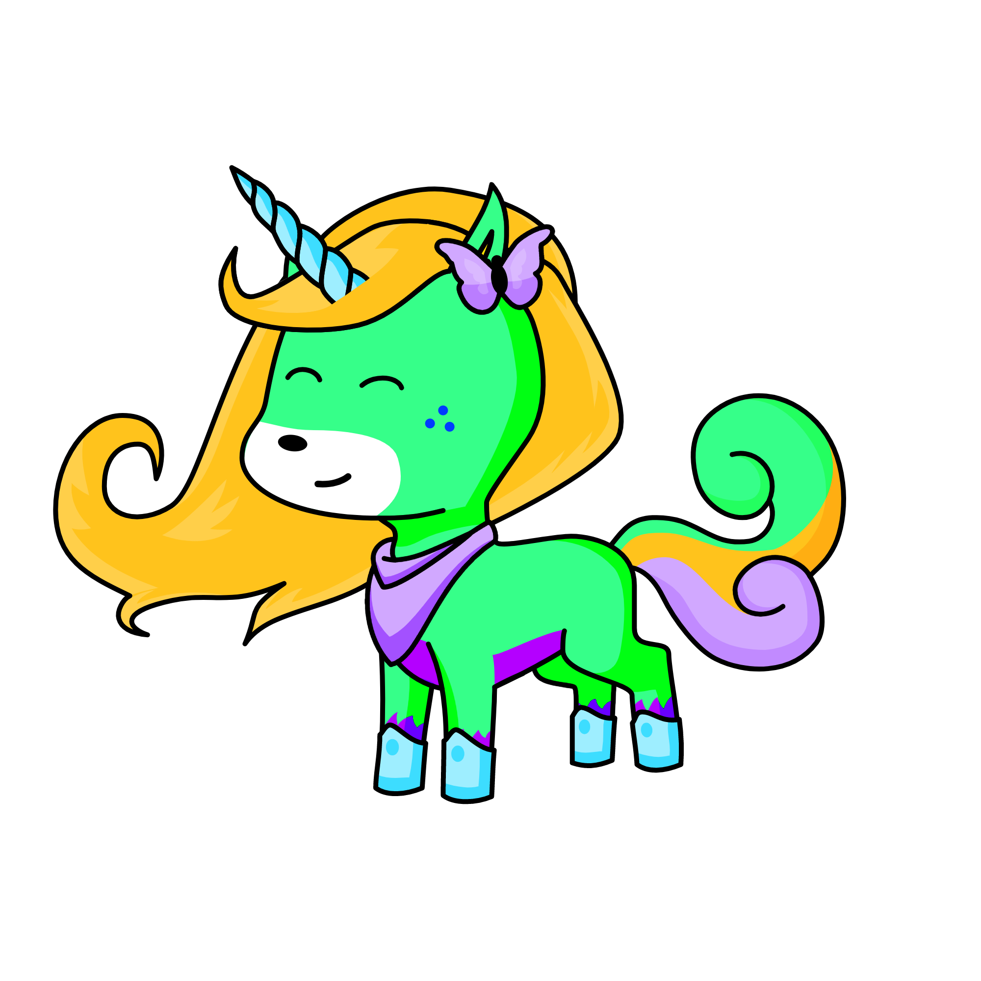 blossom , the unicorn