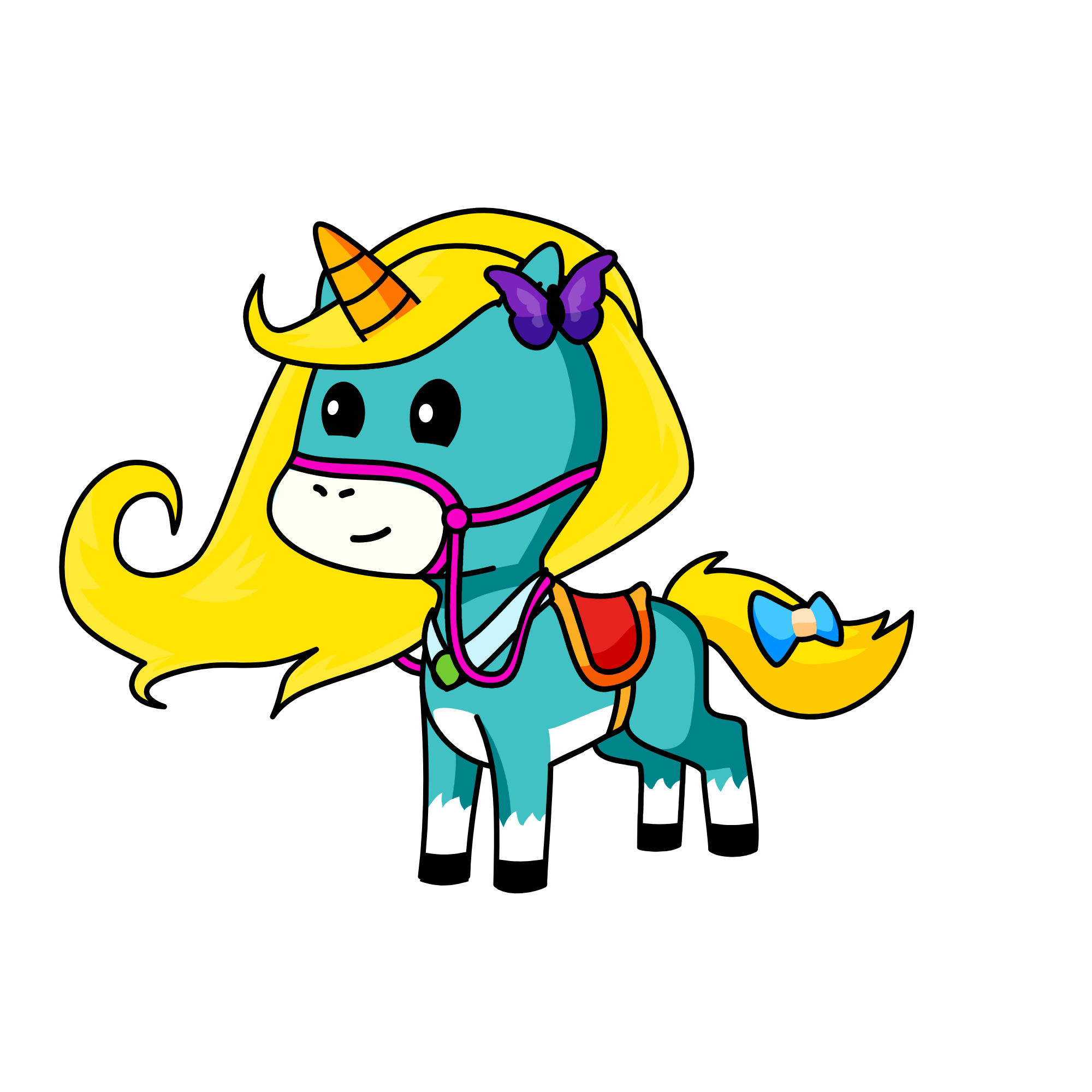 Twinkle Toes, the unicorn