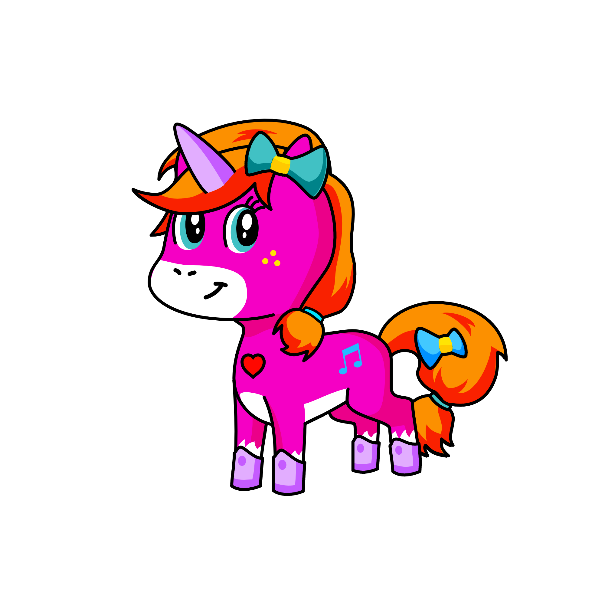 Celia, the unicorn