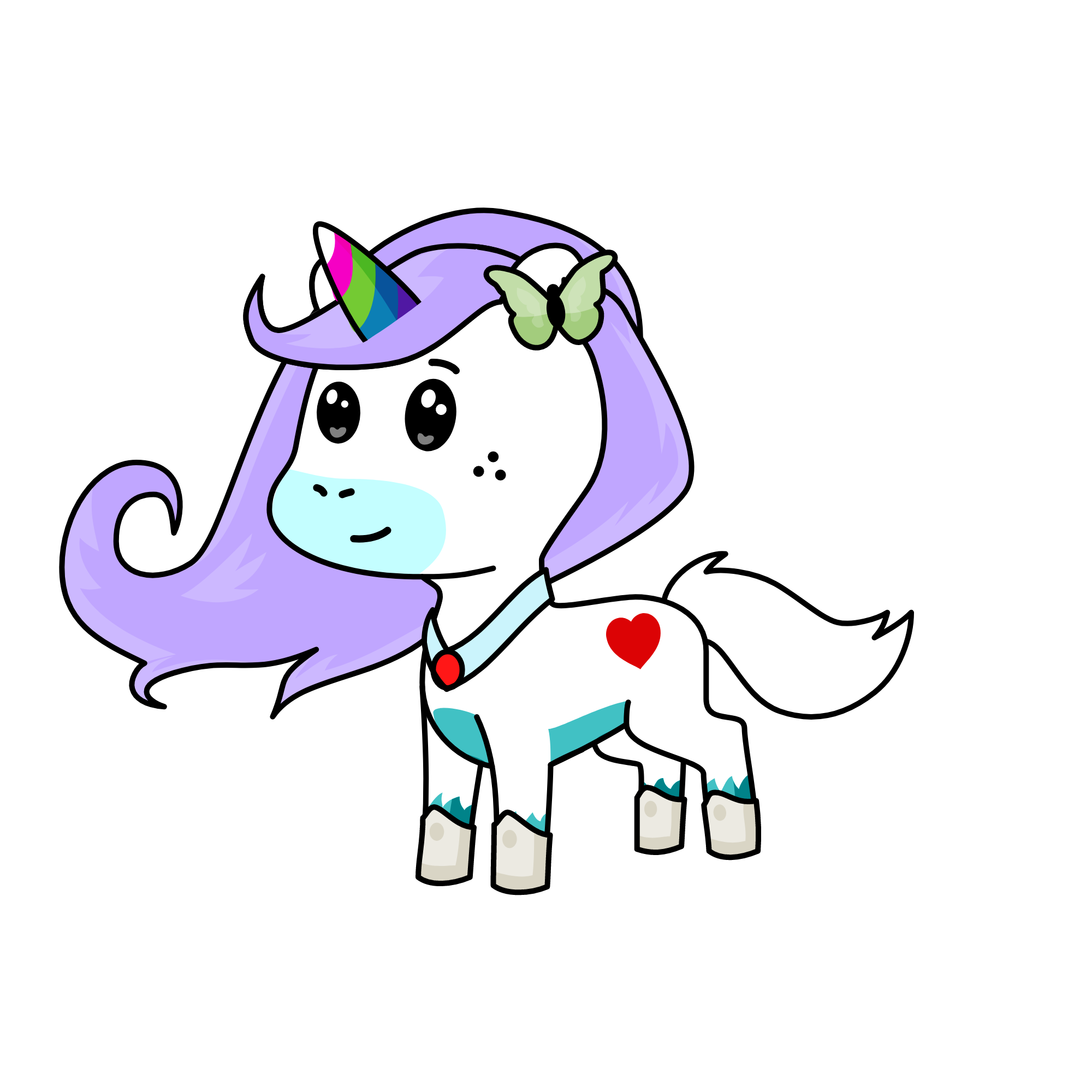 Bella, the unicorn