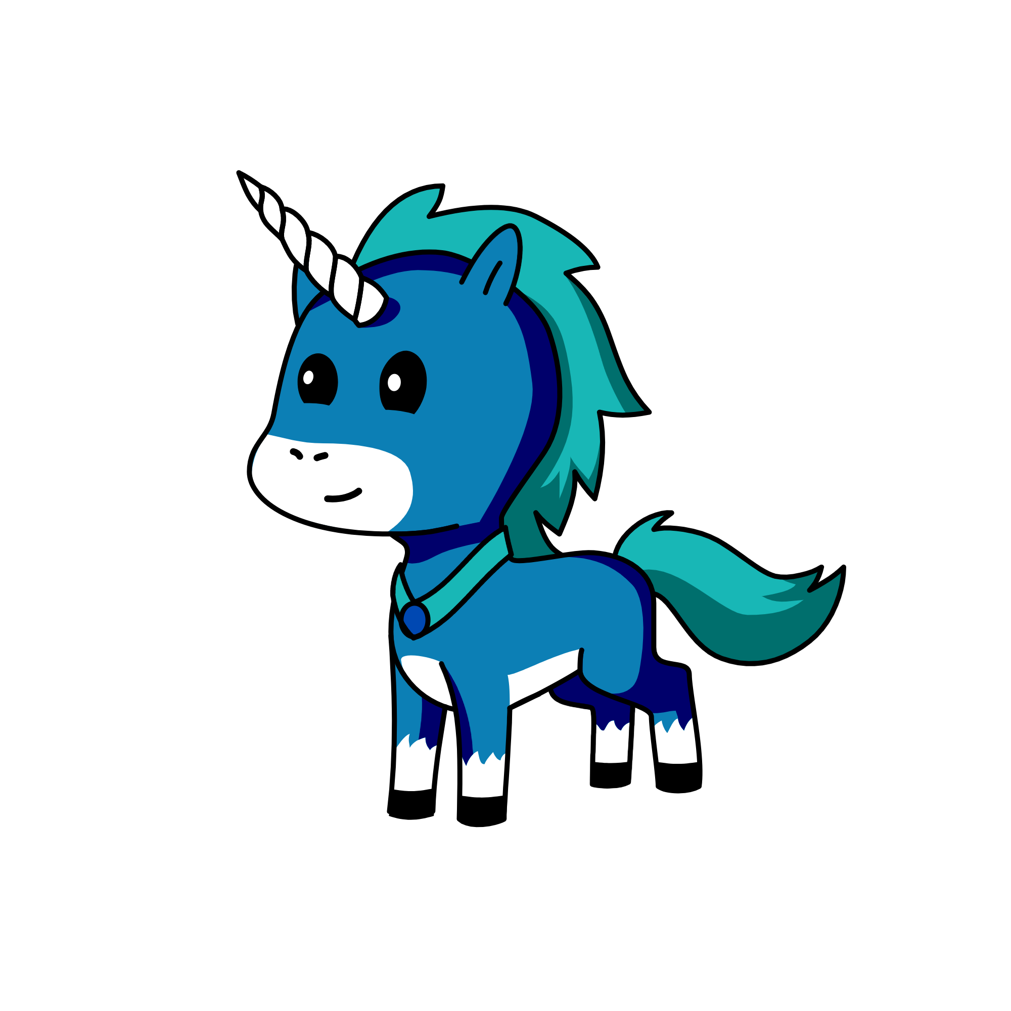 Midnight, the unicorn